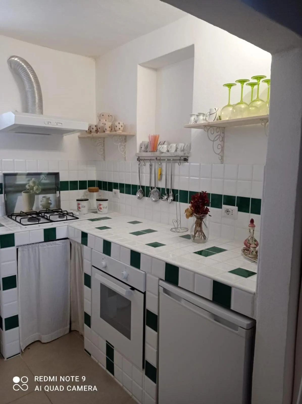 Kitchen or kitchenette in Al Passo di Thalia