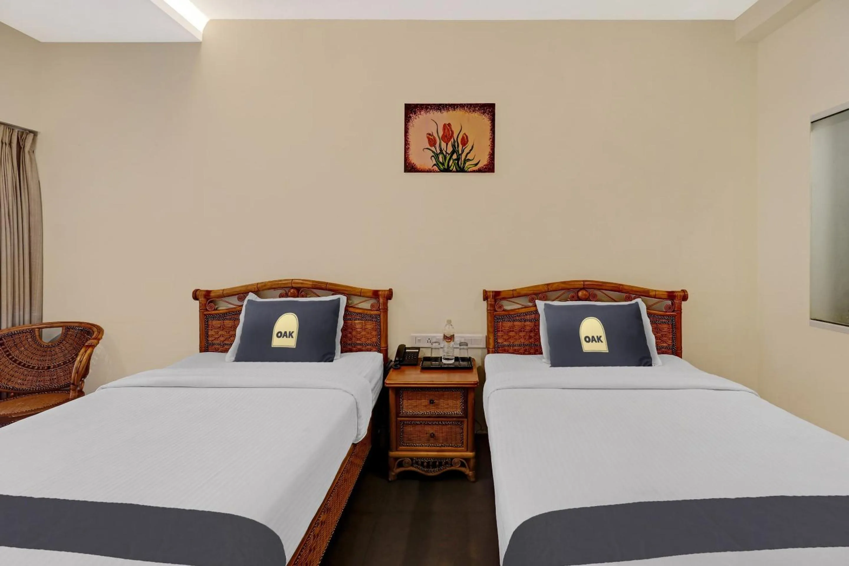 Bedroom, Bed in Super OAK Edassery's Sealine Villa Stay