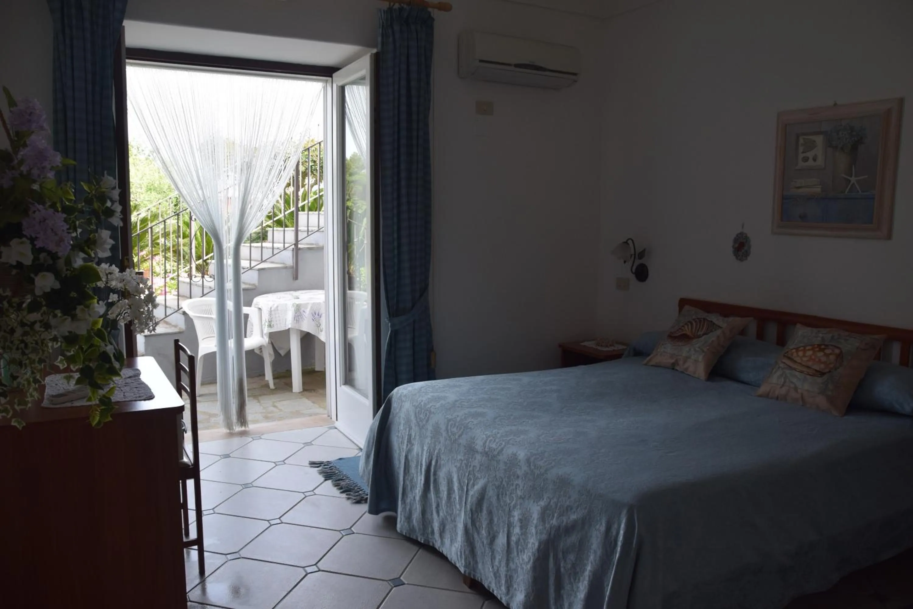 Bedroom in Oasi di Villa Damecuta