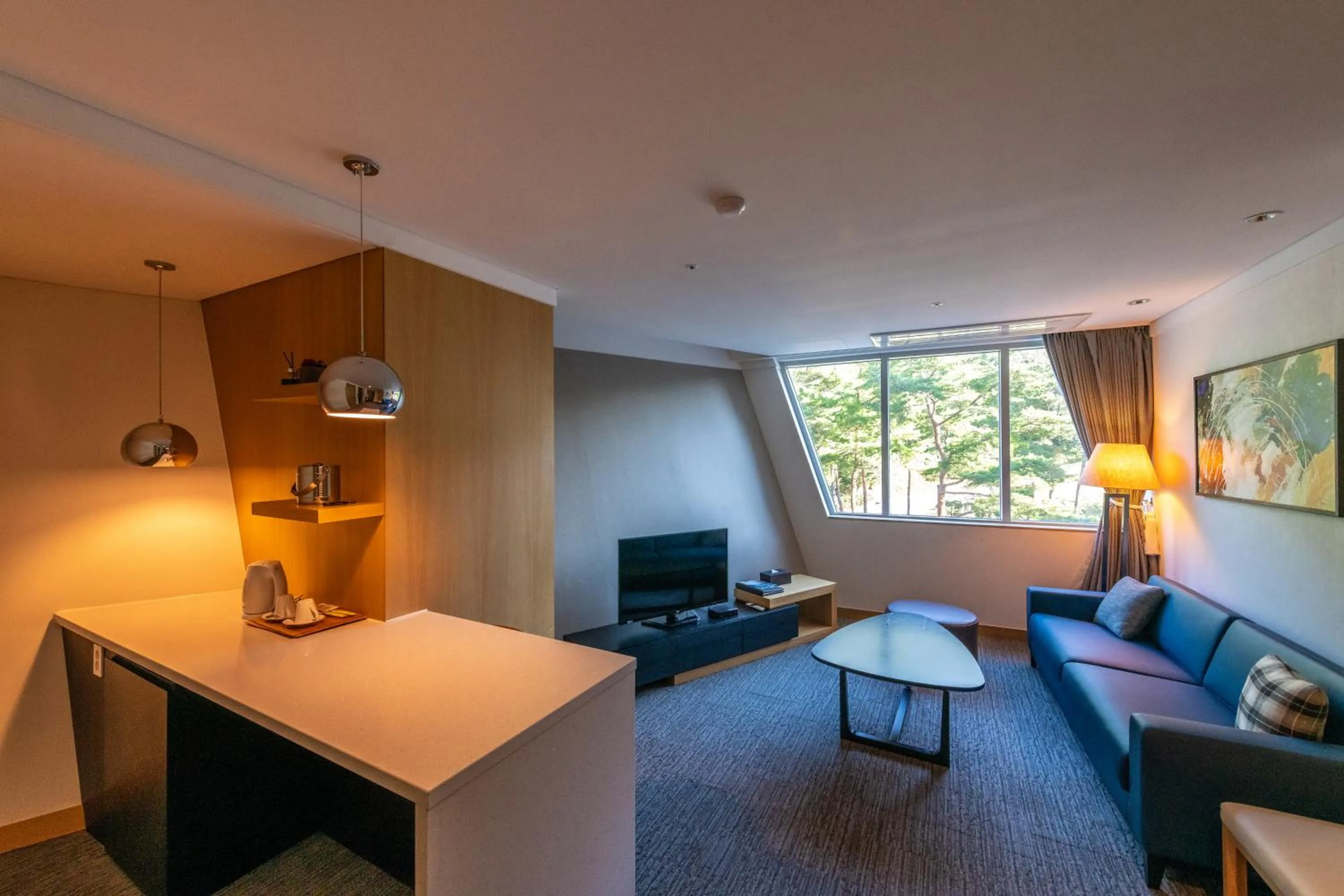 Living room in Take Hotel & Resort Inje Speedium