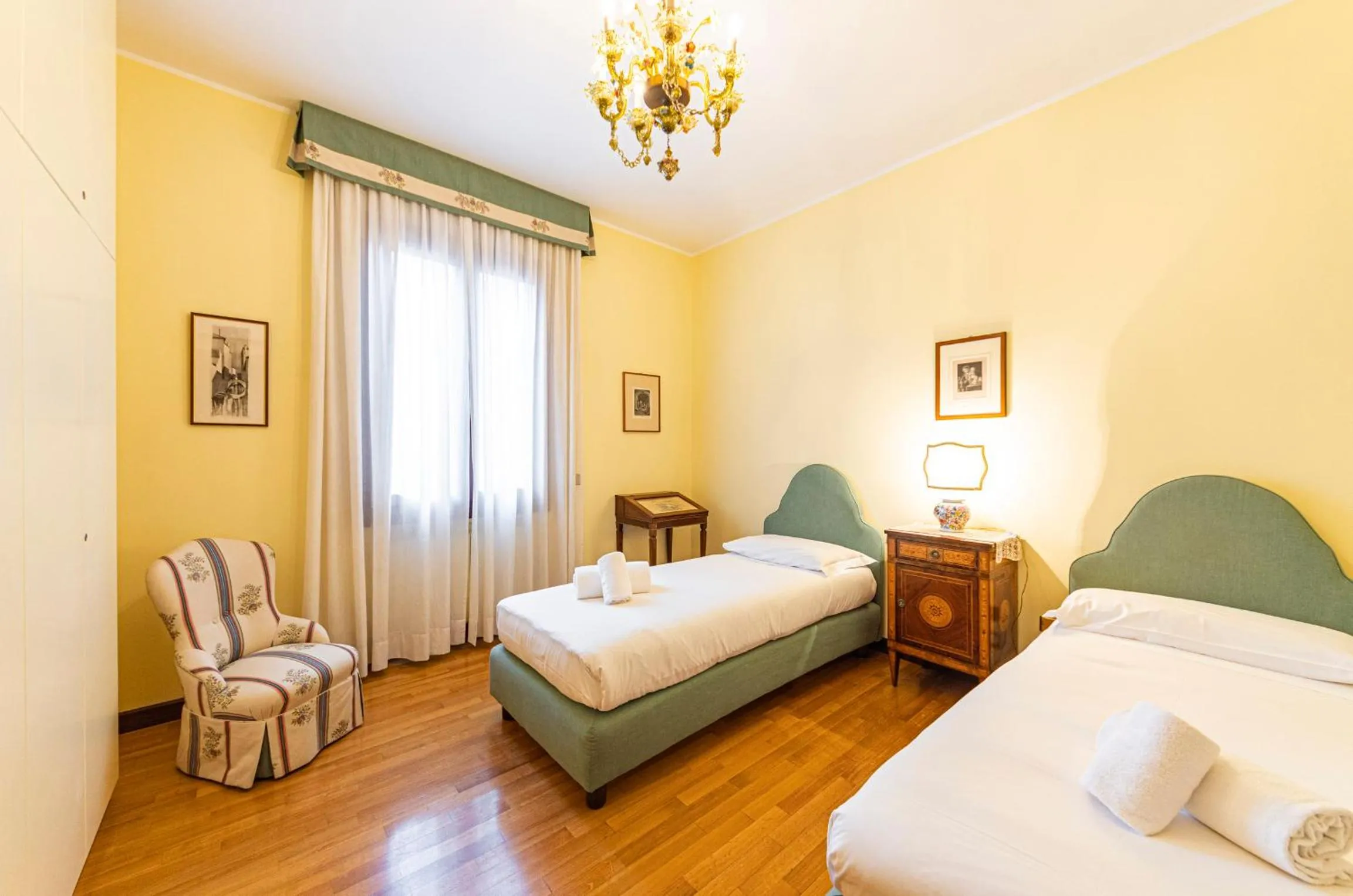 Bedroom, Bed in Ca' Pellegrini Luxury Grand Canal