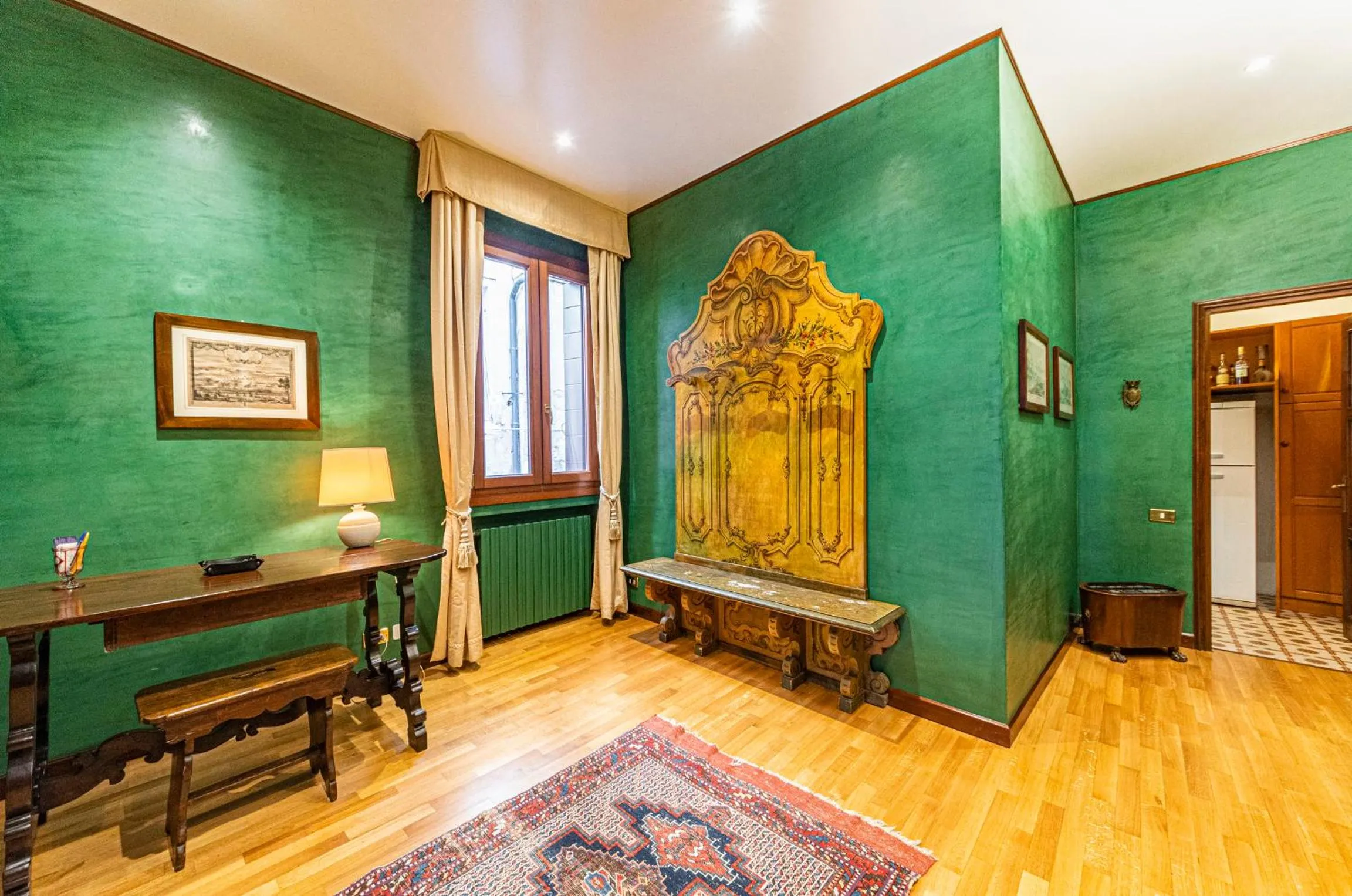 Living room in Ca' Pellegrini Luxury Grand Canal