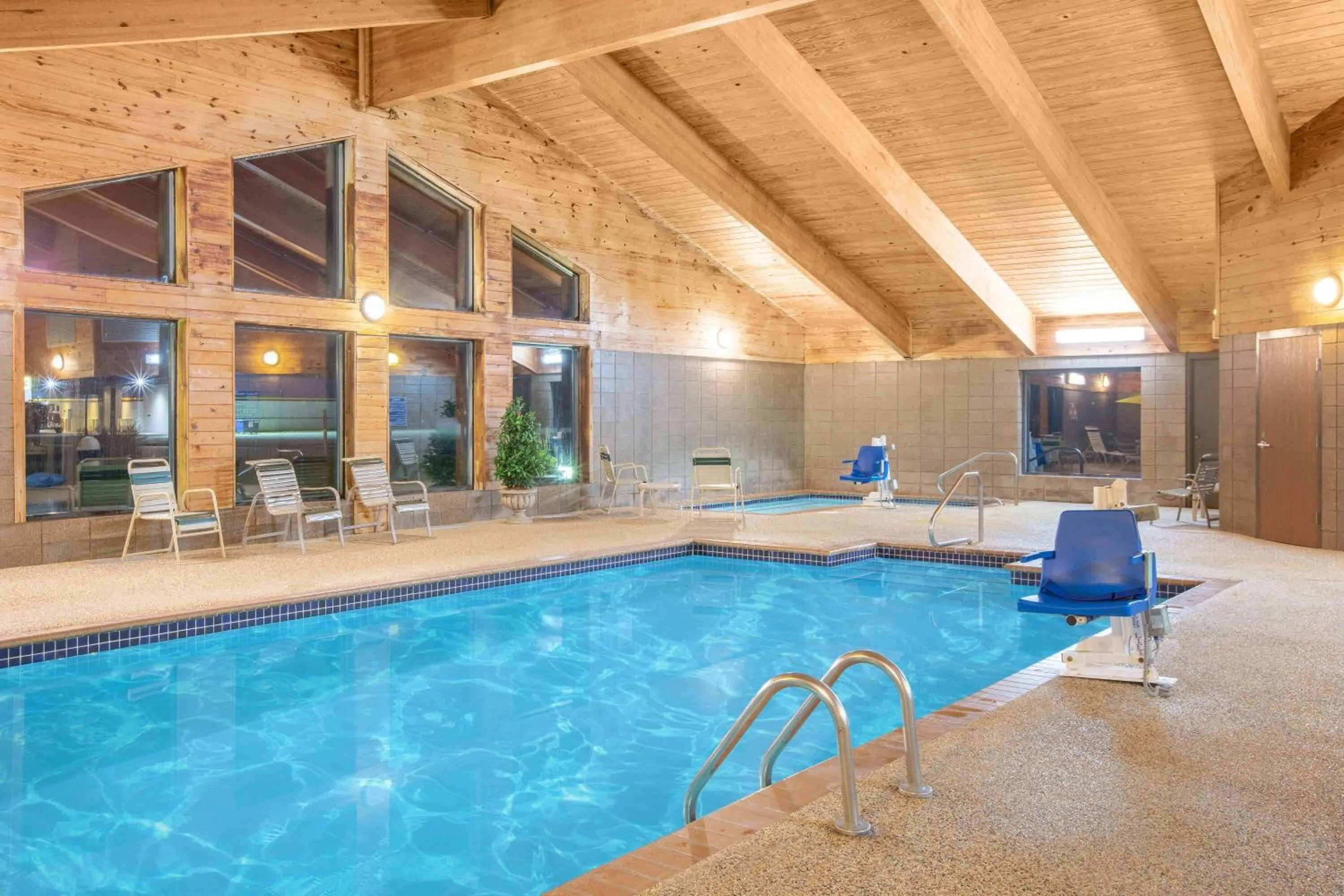 Pool view in AmericInn by Wyndham Clear Lake