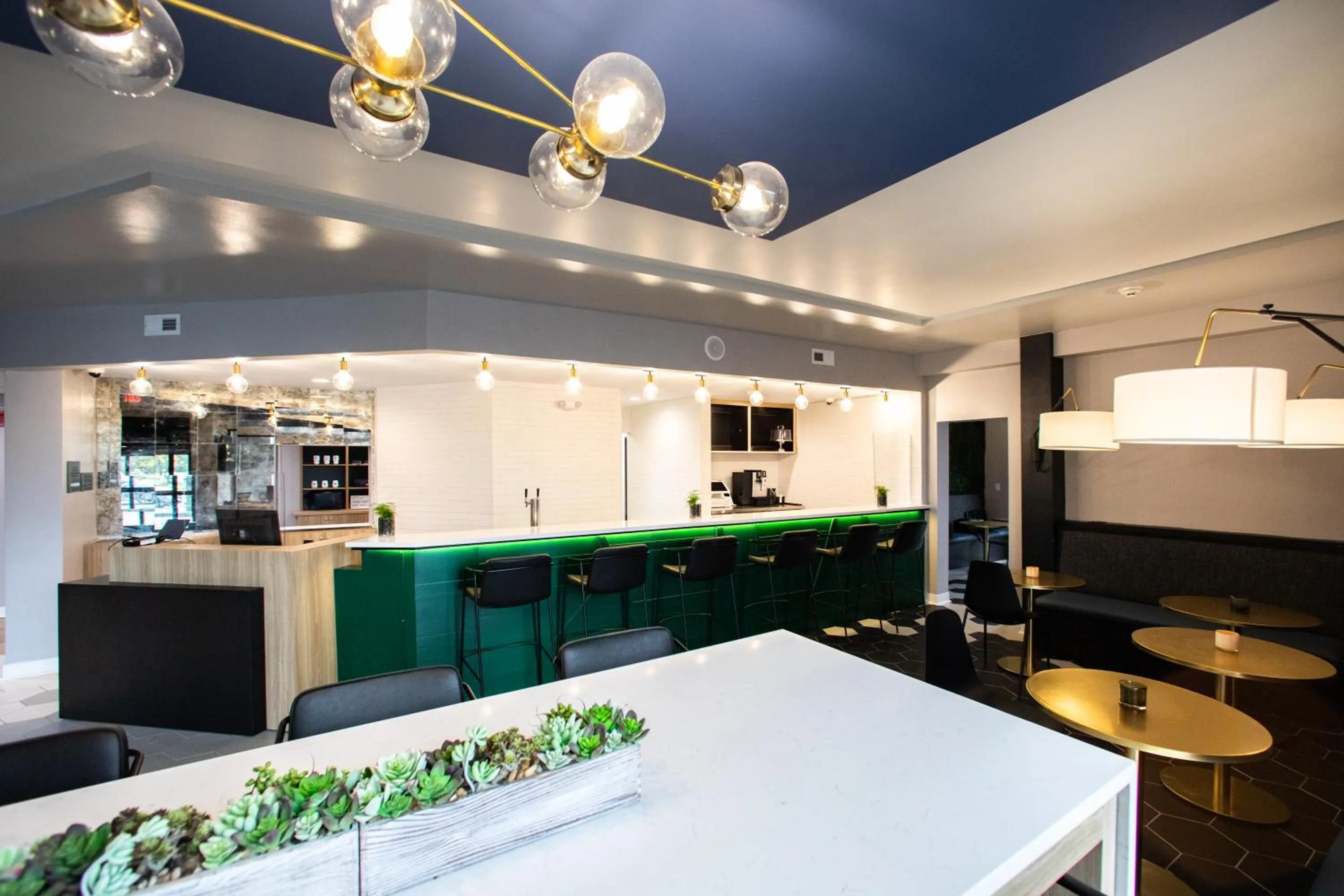 Lounge or bar in Hotel Denim