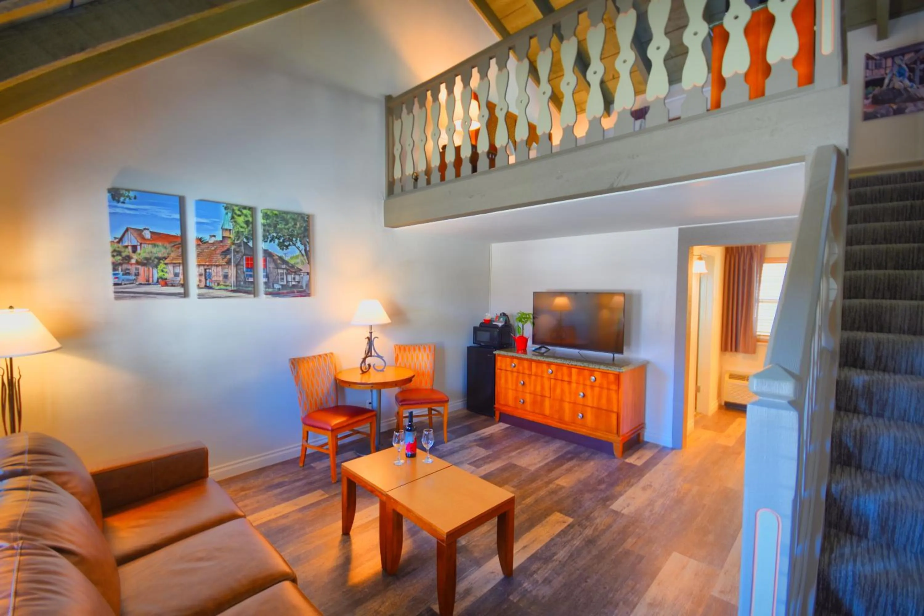 Living room in Royal Copenhagen Inn