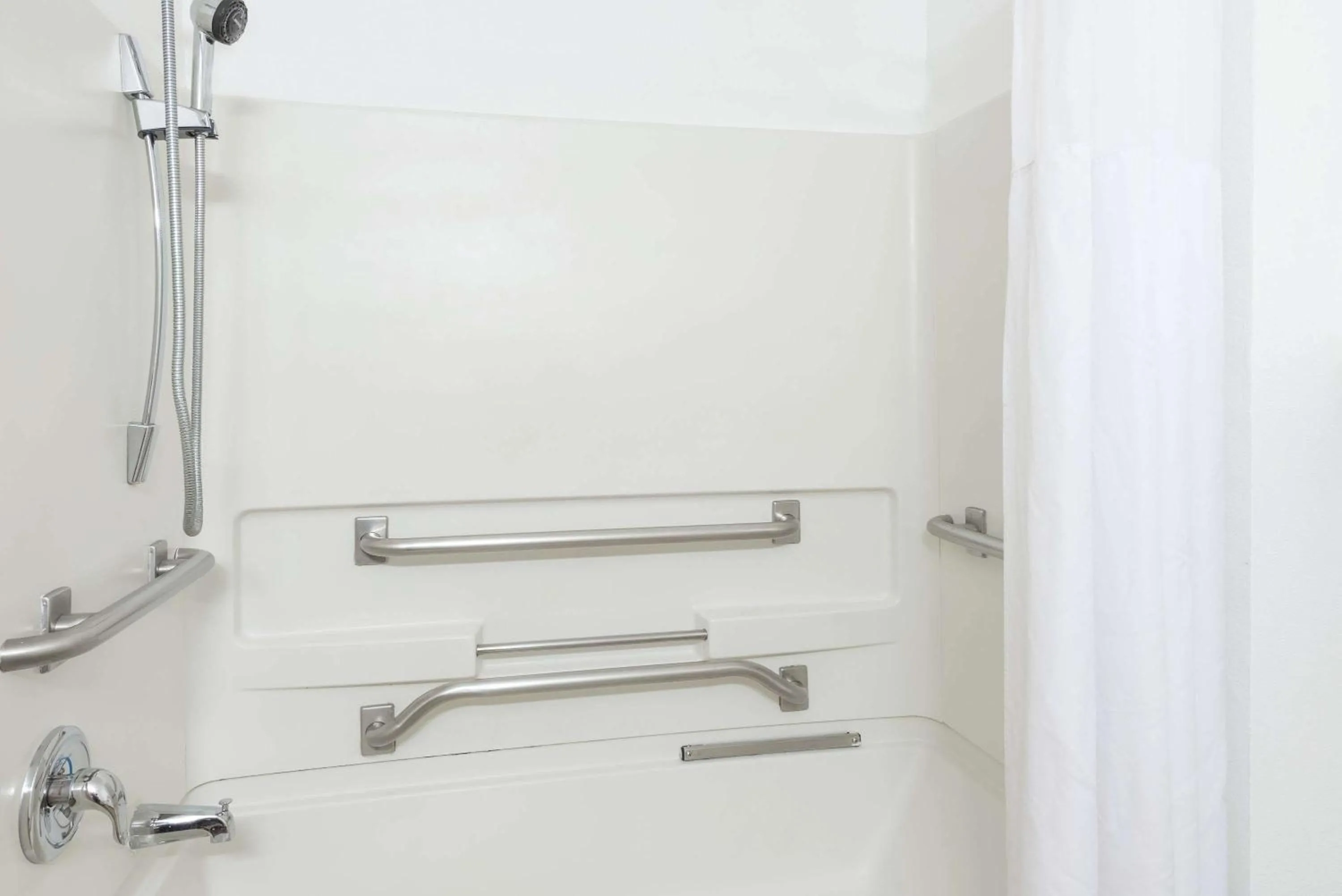 Bathroom in Super 8 by Wyndham Pittsburgh/Monroeville