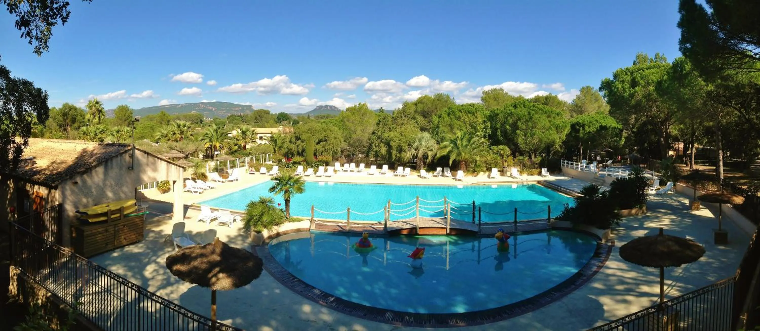 Swimming pool in Mountain View Mobile Home in Roquebrune-sur-Argens, France