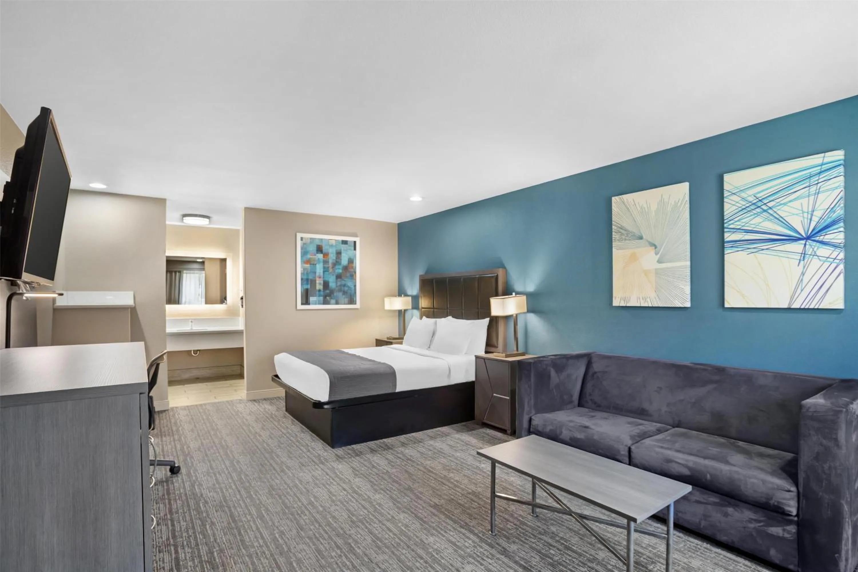 Bed in Best Western Big Country Inn