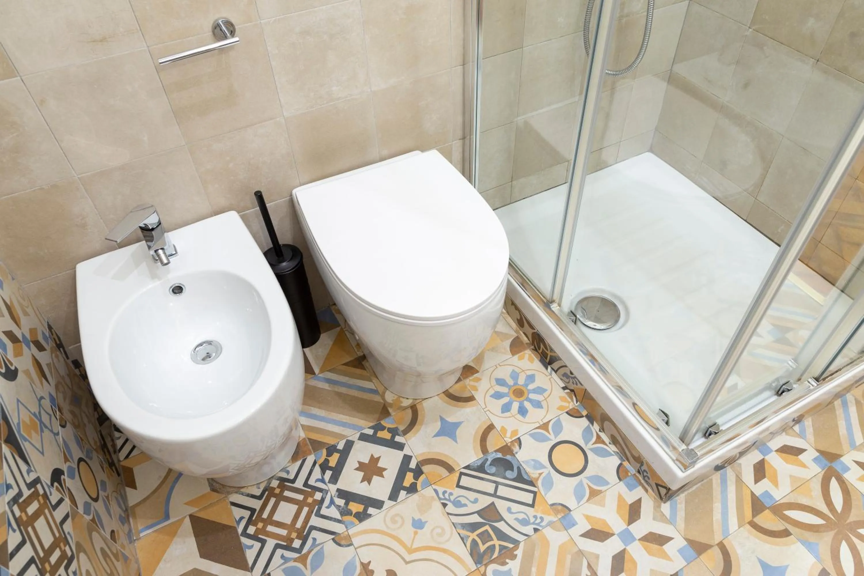 Bathroom in Elegante appartamento vicino alla stazione - Gold