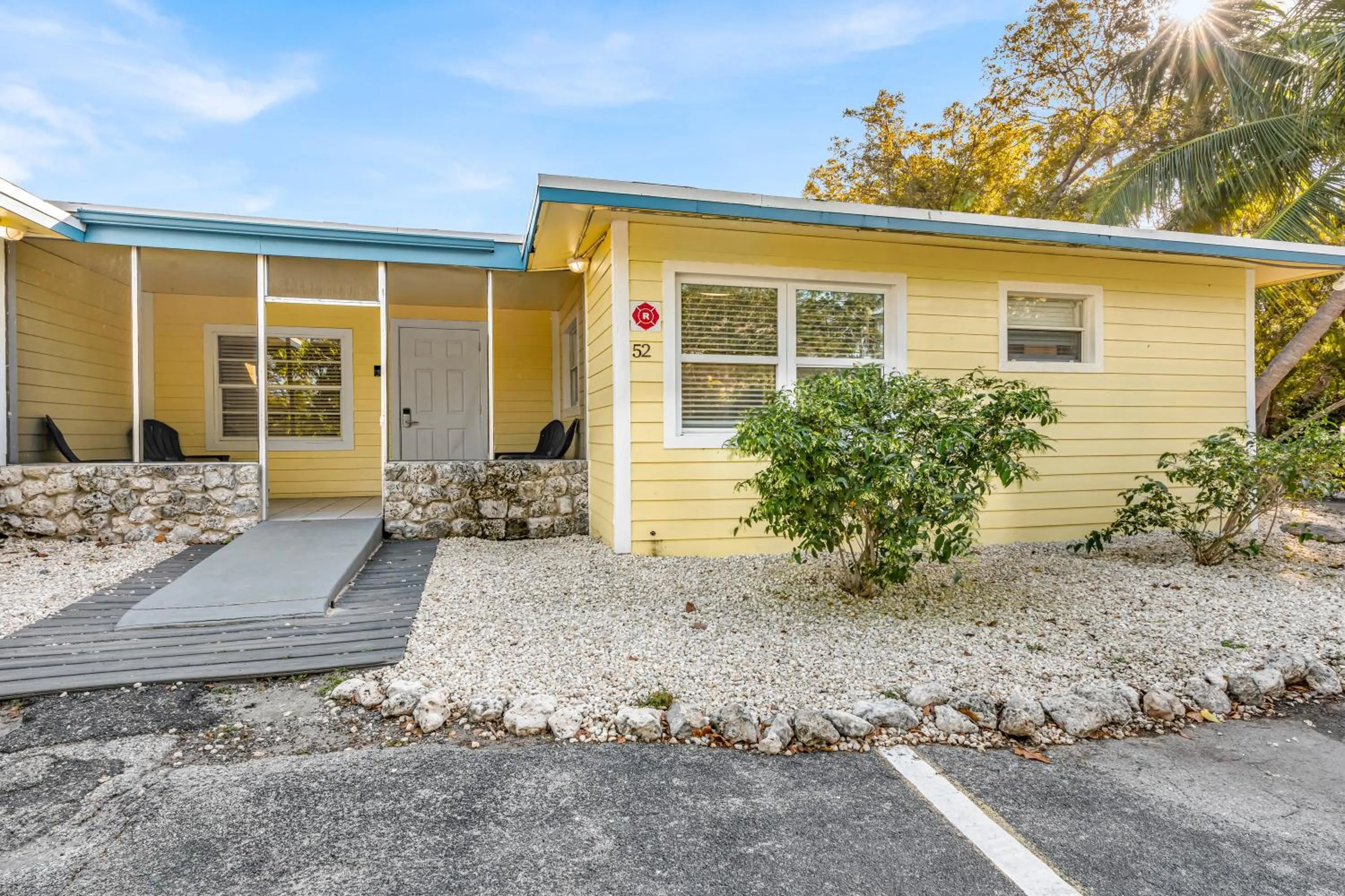 Property building in Blackfin Resort and Marina