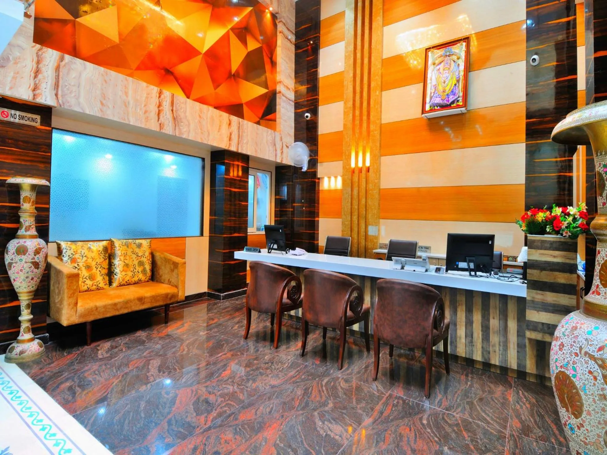 Lobby or reception in The Grand Uddhav
