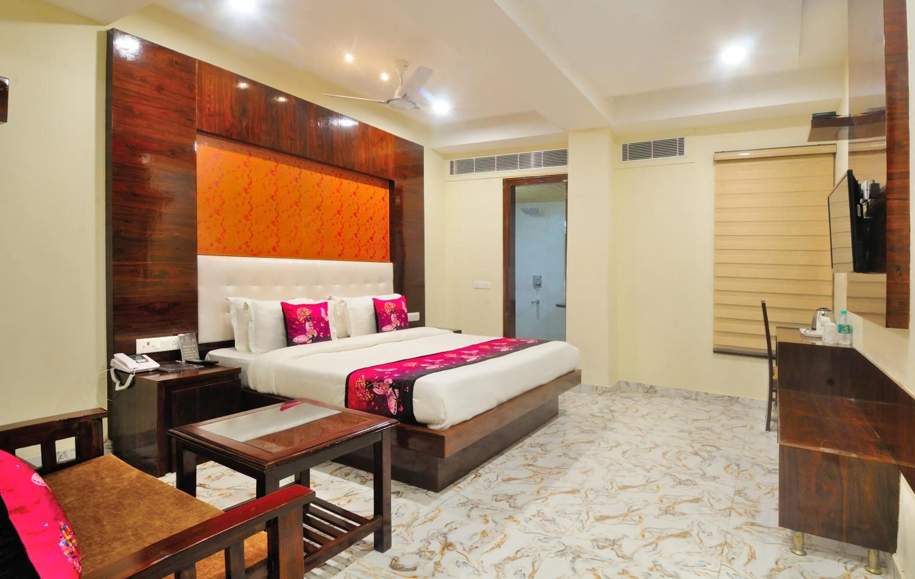 Photo of the whole room, Bed in The Grand Uddhav