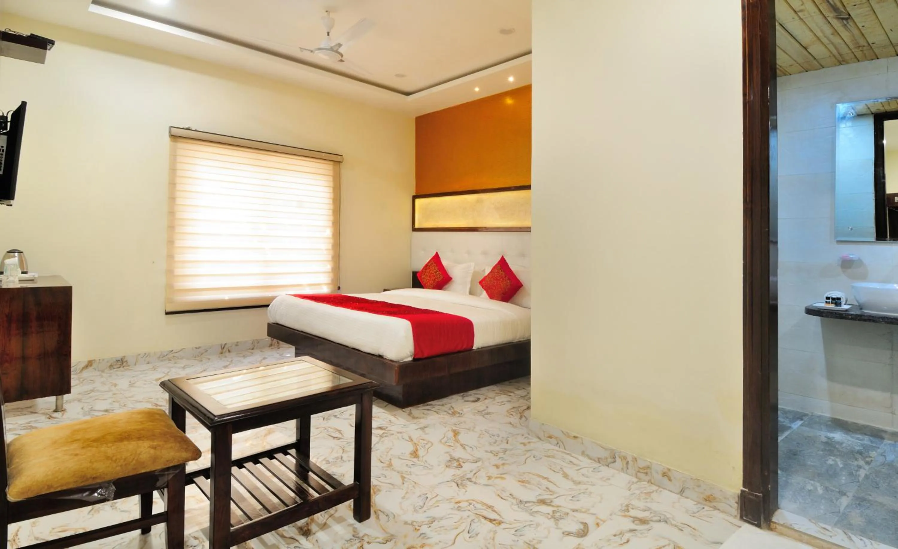 Photo of the whole room, Bed in The Grand Uddhav