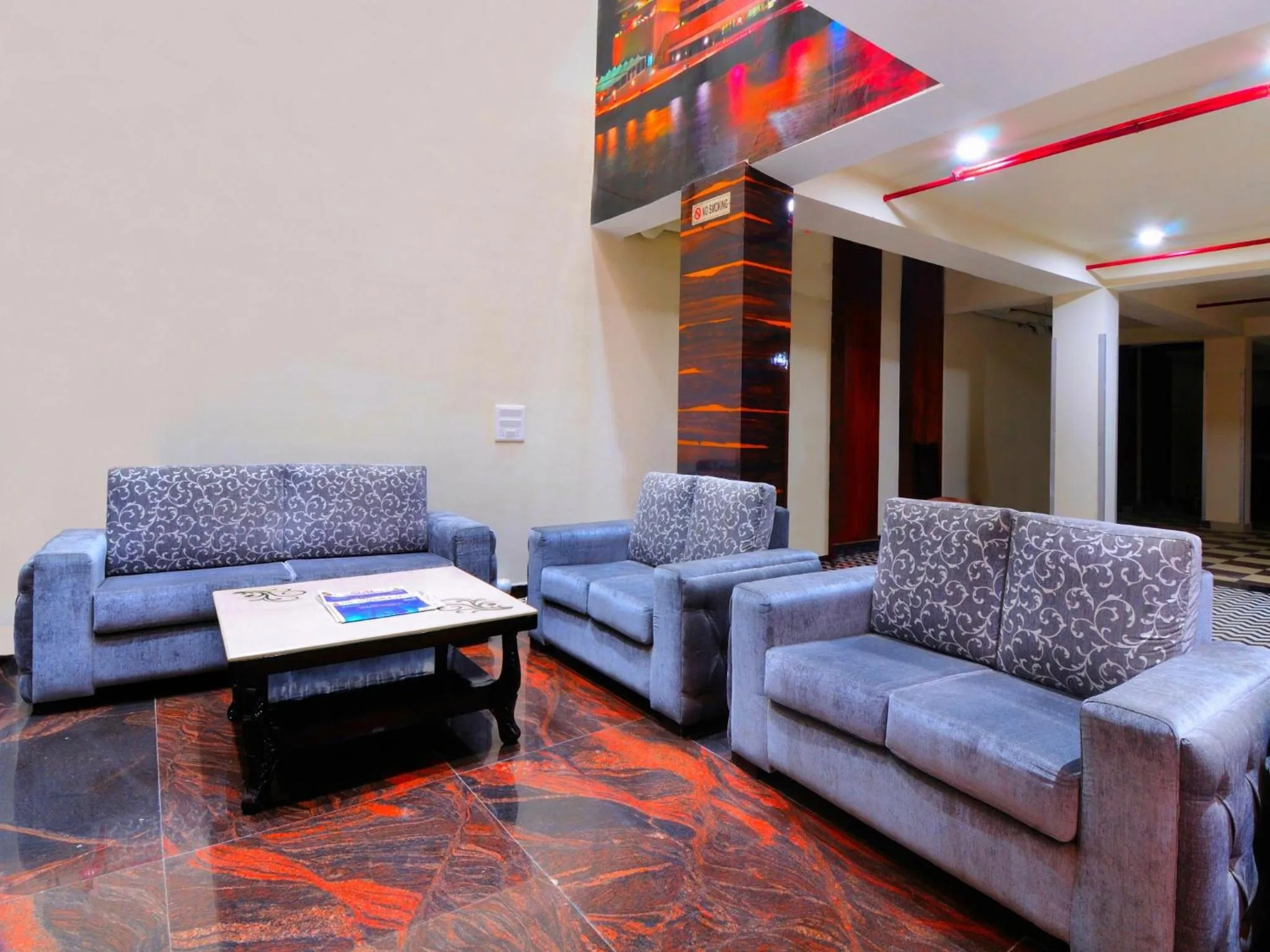 Lobby or reception in The Grand Uddhav