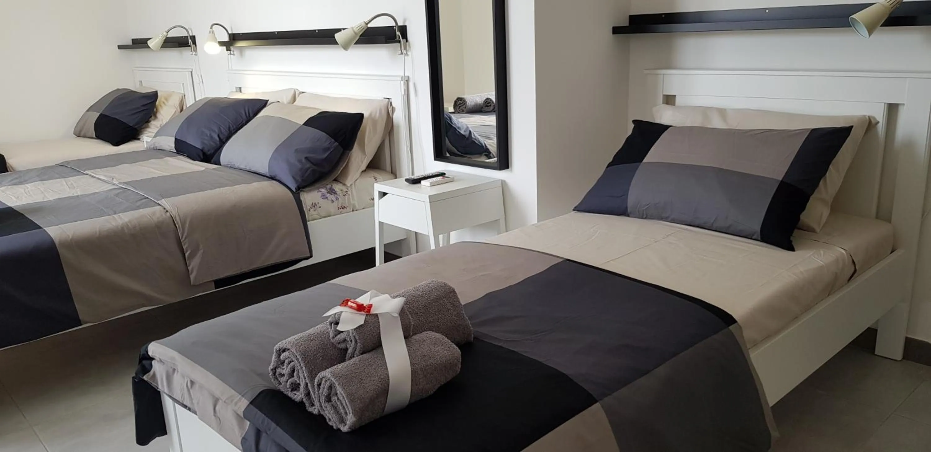 Bedroom, Bed in Punto Blu Relax