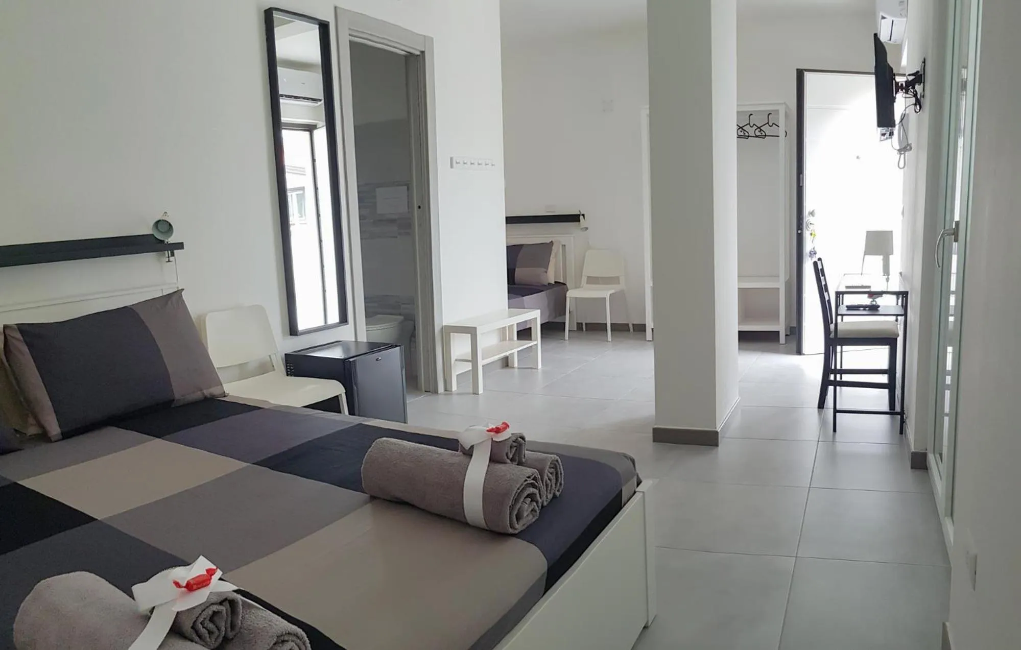 Bedroom, Bed in Punto Blu Relax