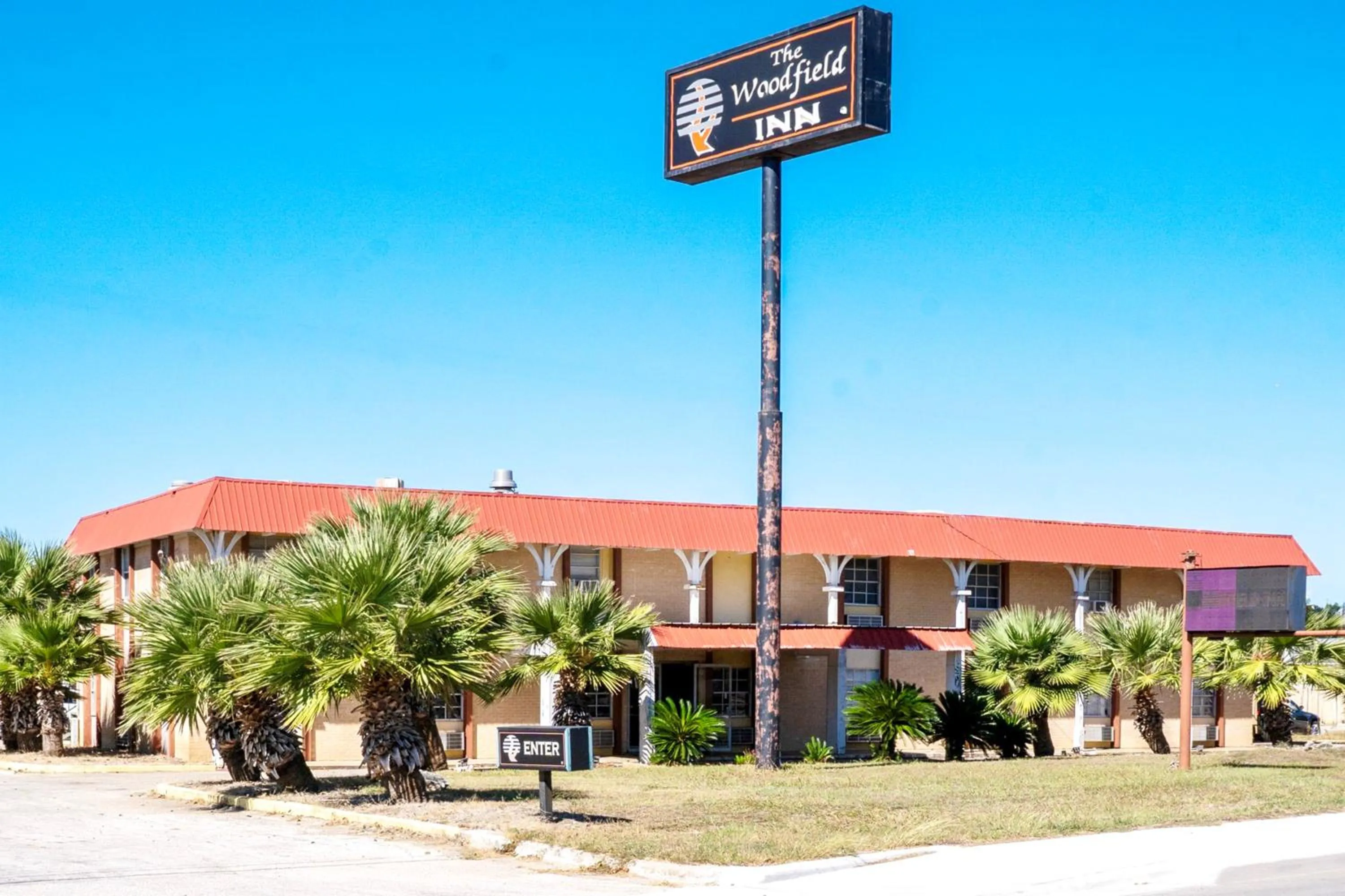 Facade/entrance in Woodfield Inn & Suites Hotel O, Yoakum TX 111