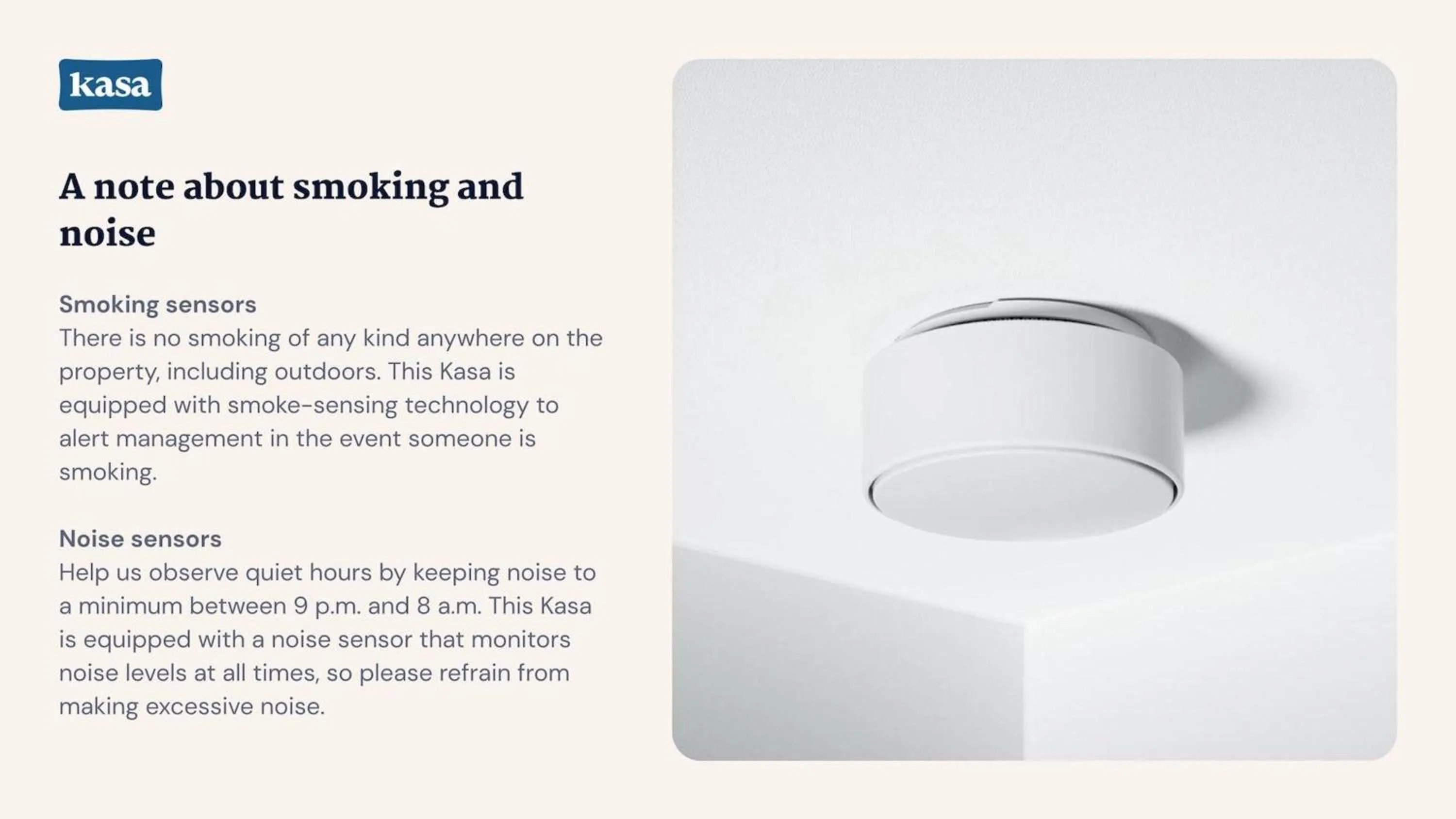 Text overlay in Kasa Altmayer Savannah