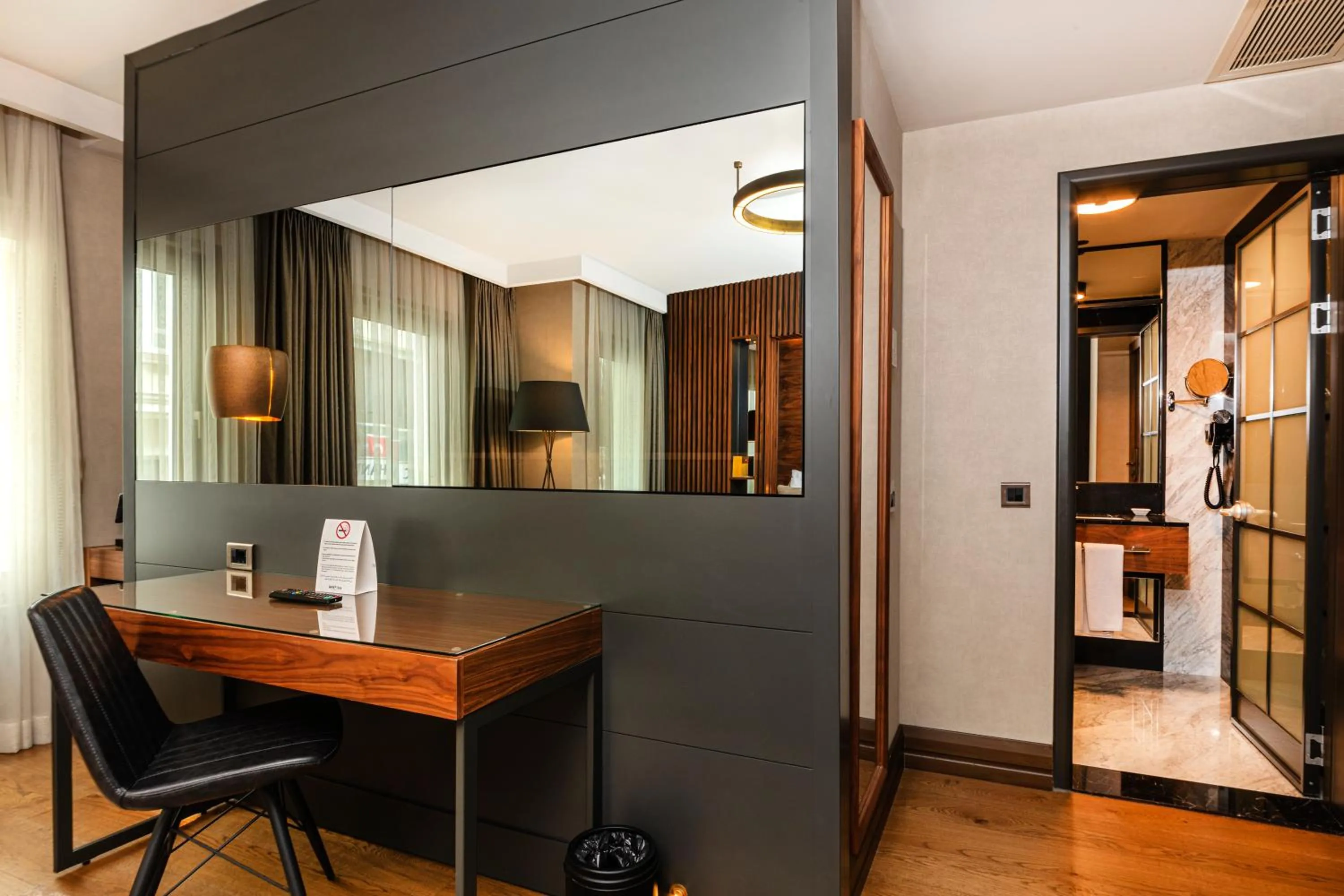 Seating area in Levni Plus Hotel