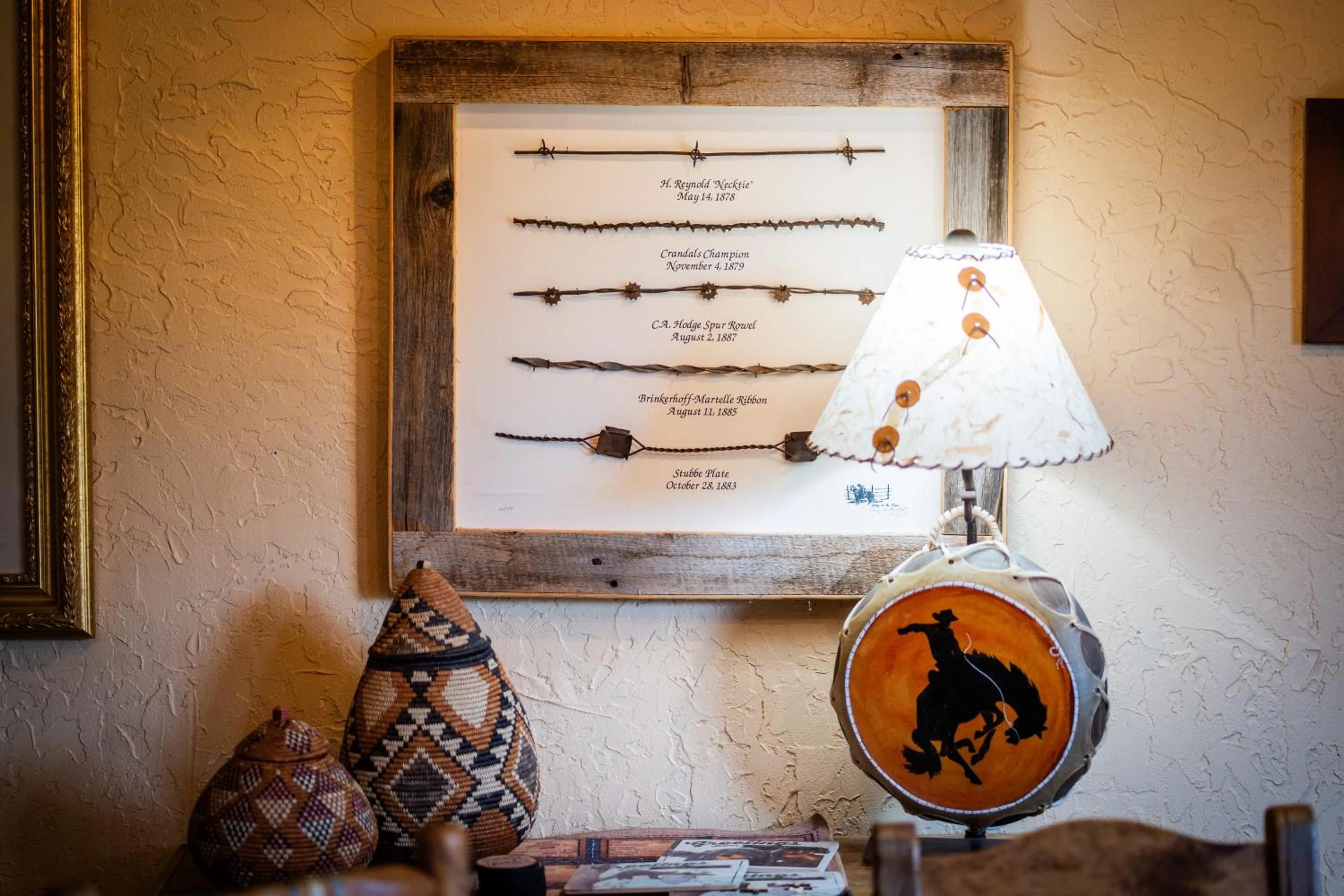 Decorative detail in Daniels Summit Lodge