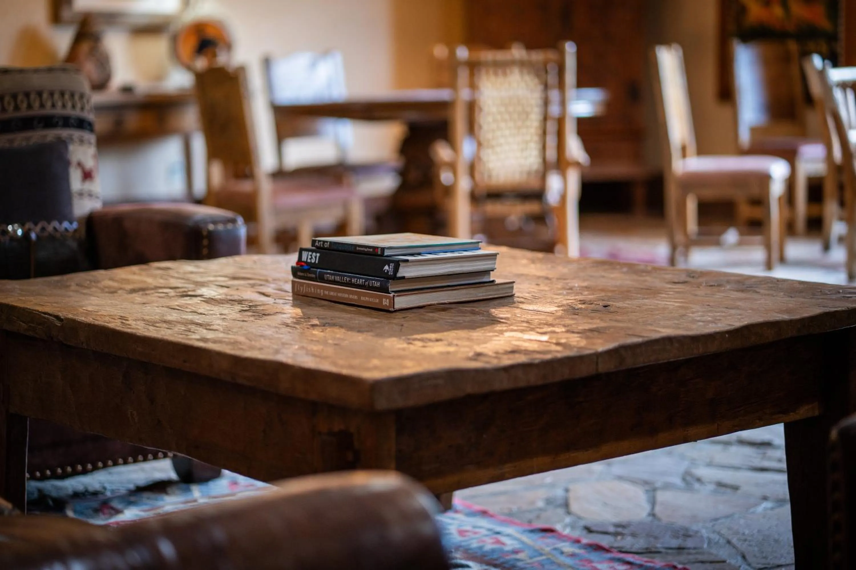 Seating area in Daniels Summit Lodge