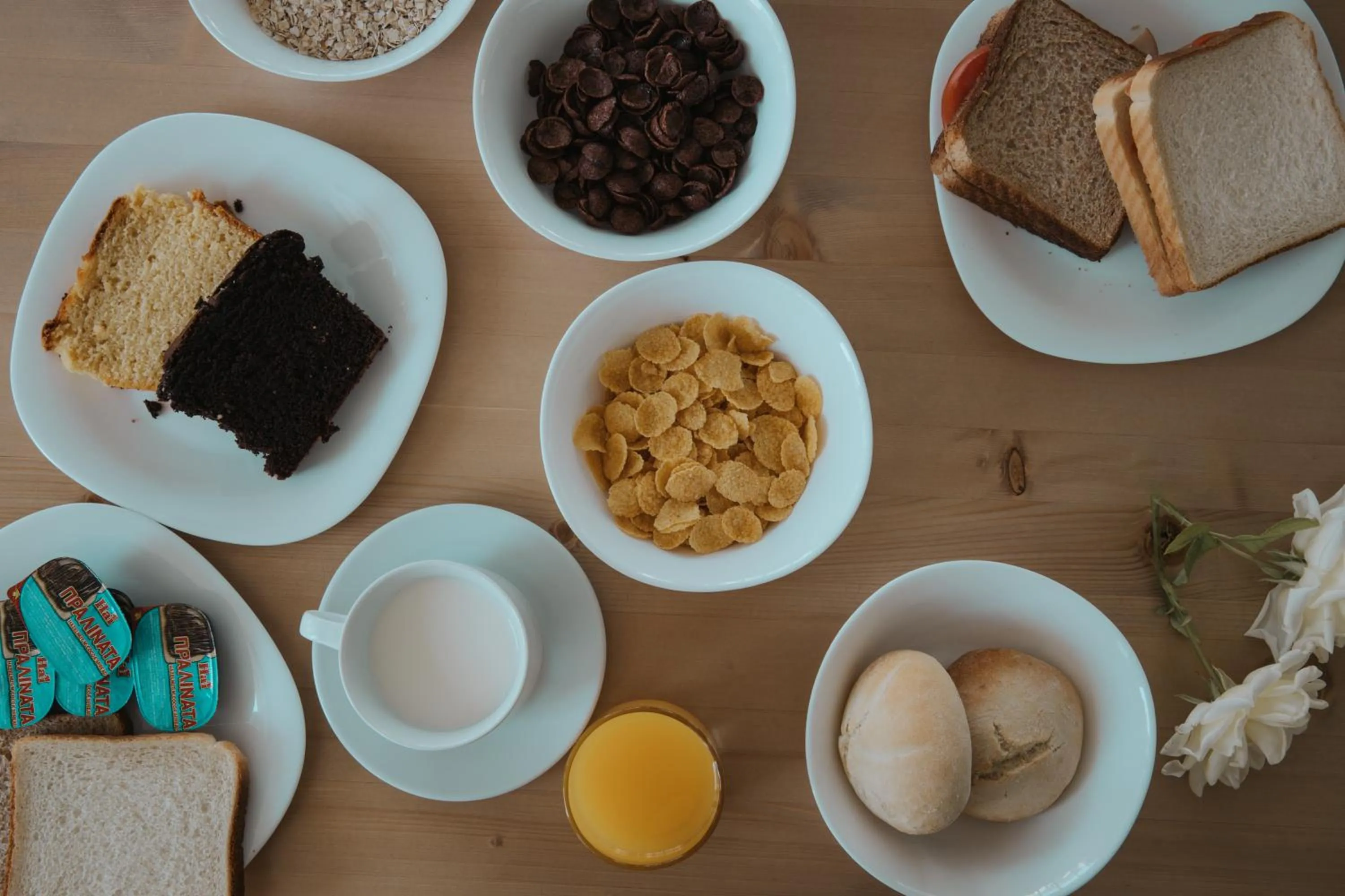 Breakfast in Vivari Acta