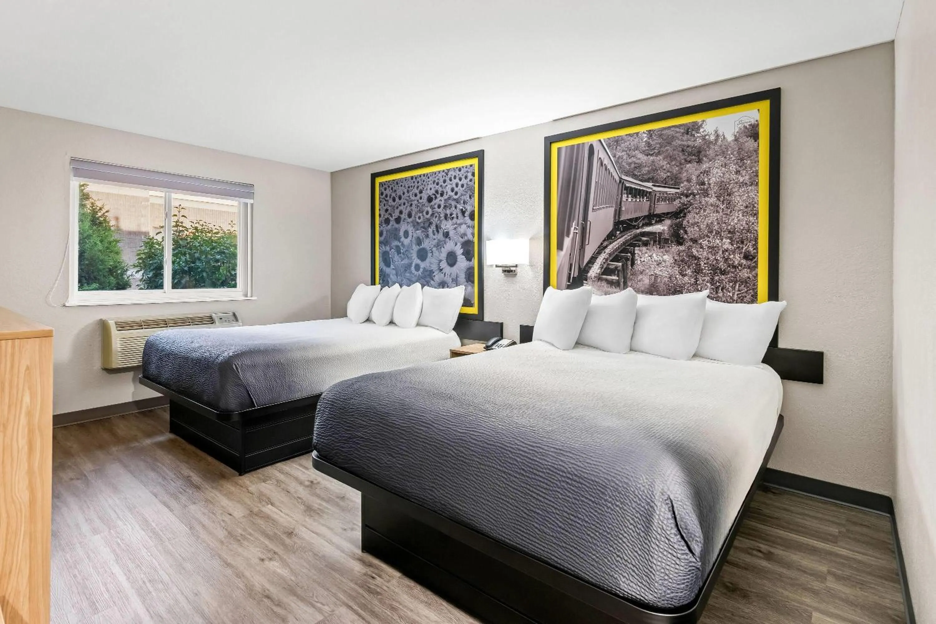 Bed in Super 8 by Wyndham Lewiston Auburn Area