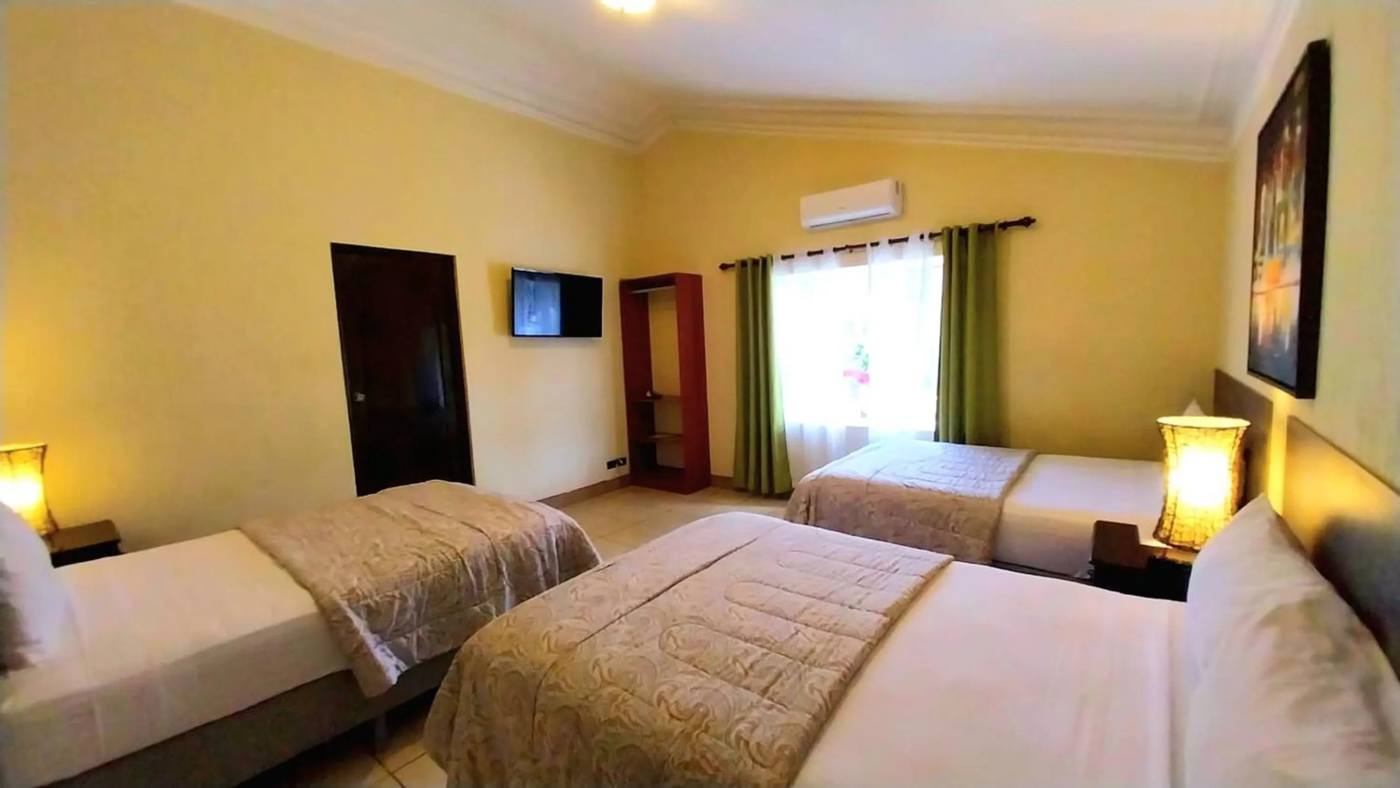 Bed in Hotel Don Felipe Aeropuerto