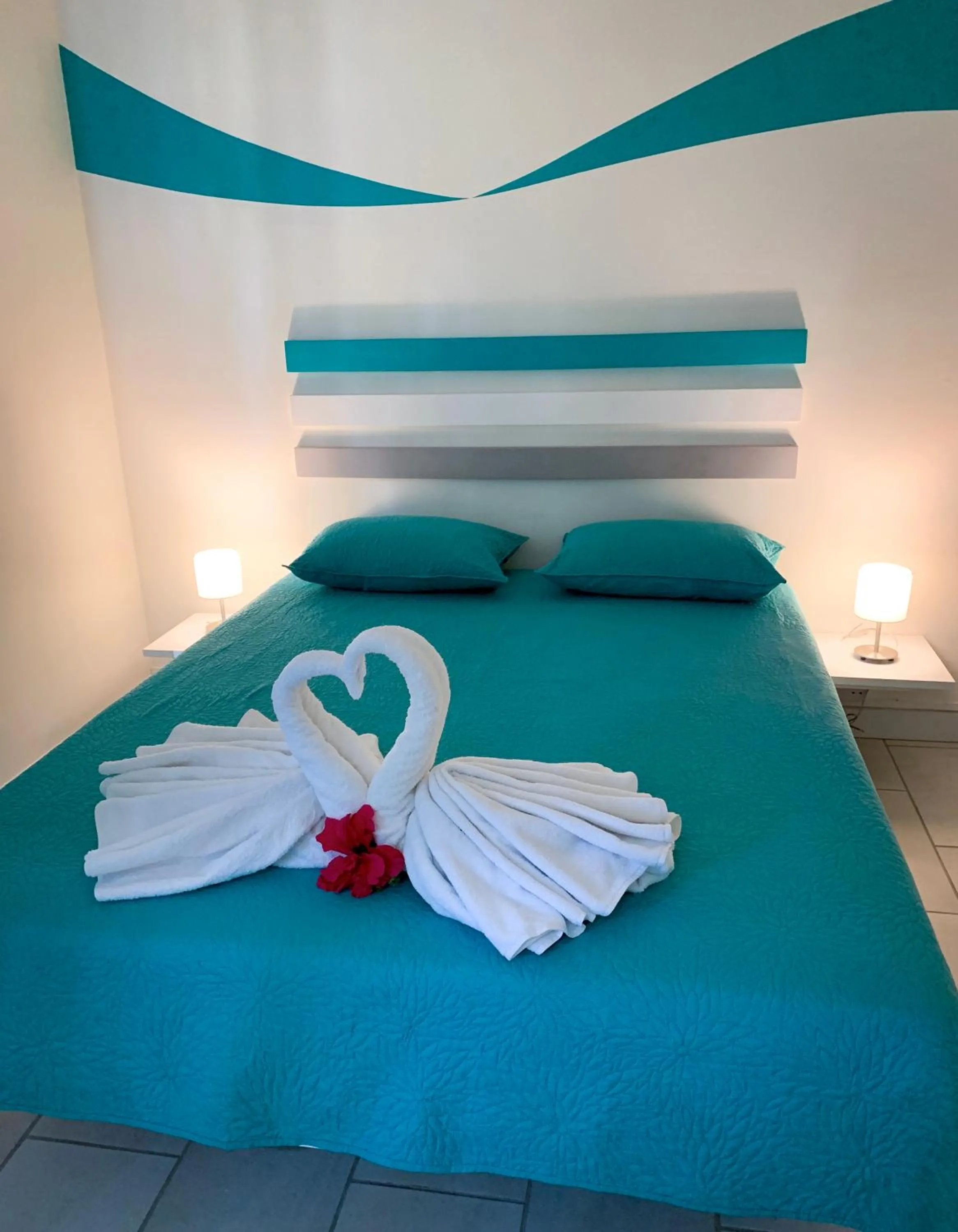 Bed in Abiki Mauritius with Tourism Authority Permit