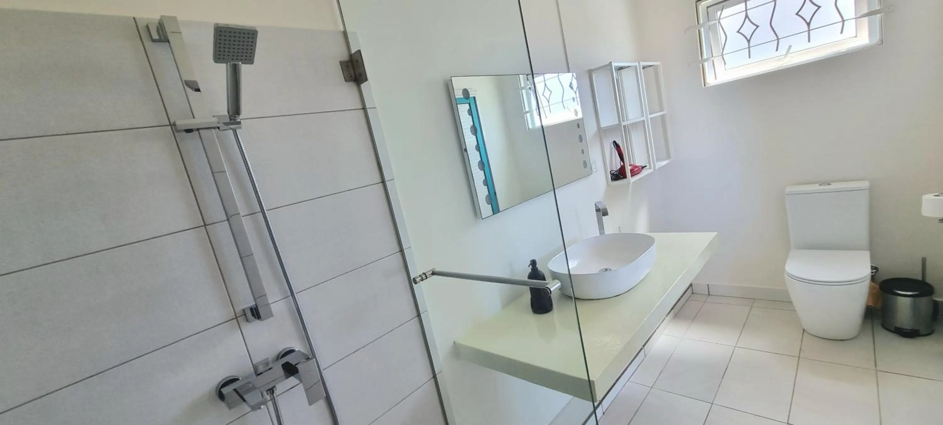 Toilet in Abiki Mauritius with Tourism Authority Permit