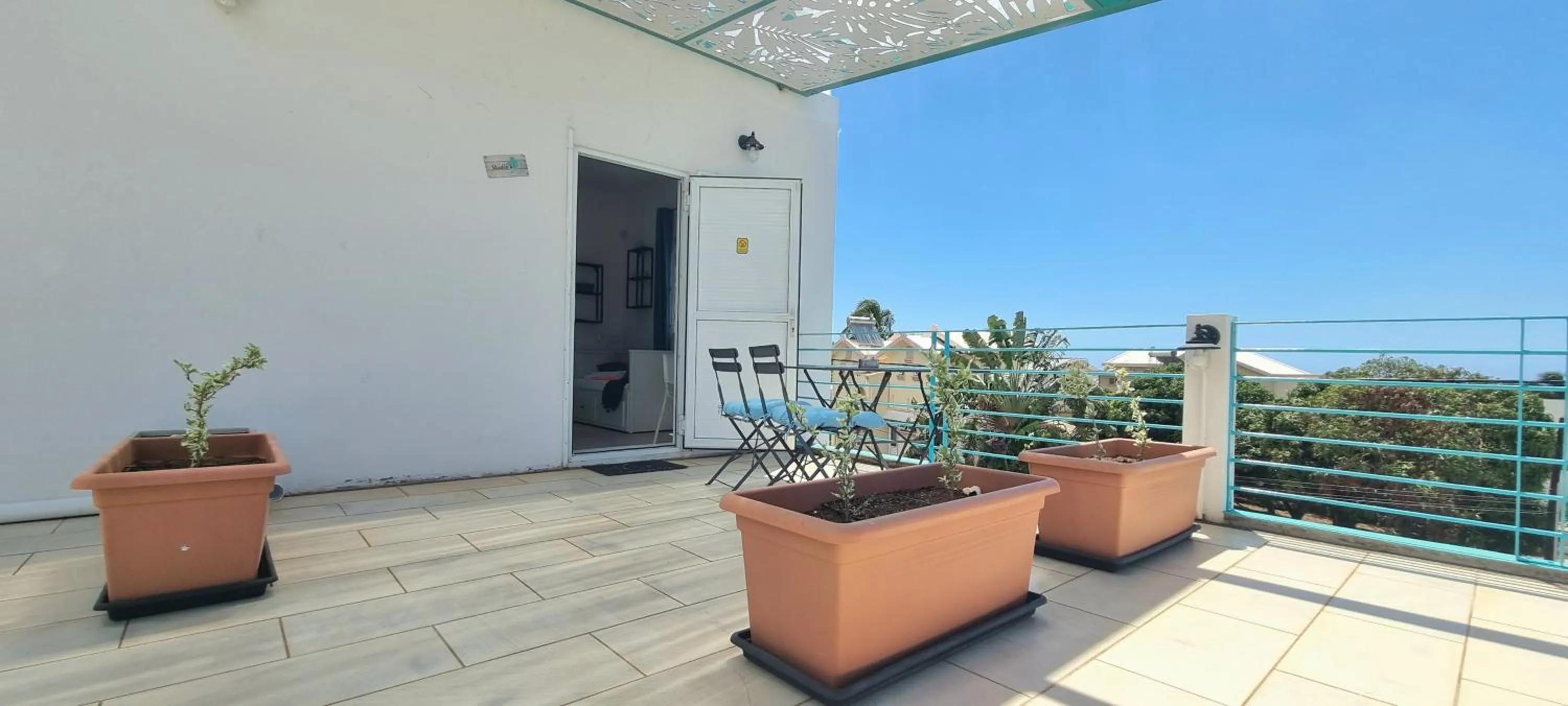 View (from property/room) in Abiki Mauritius with Tourism Authority Permit