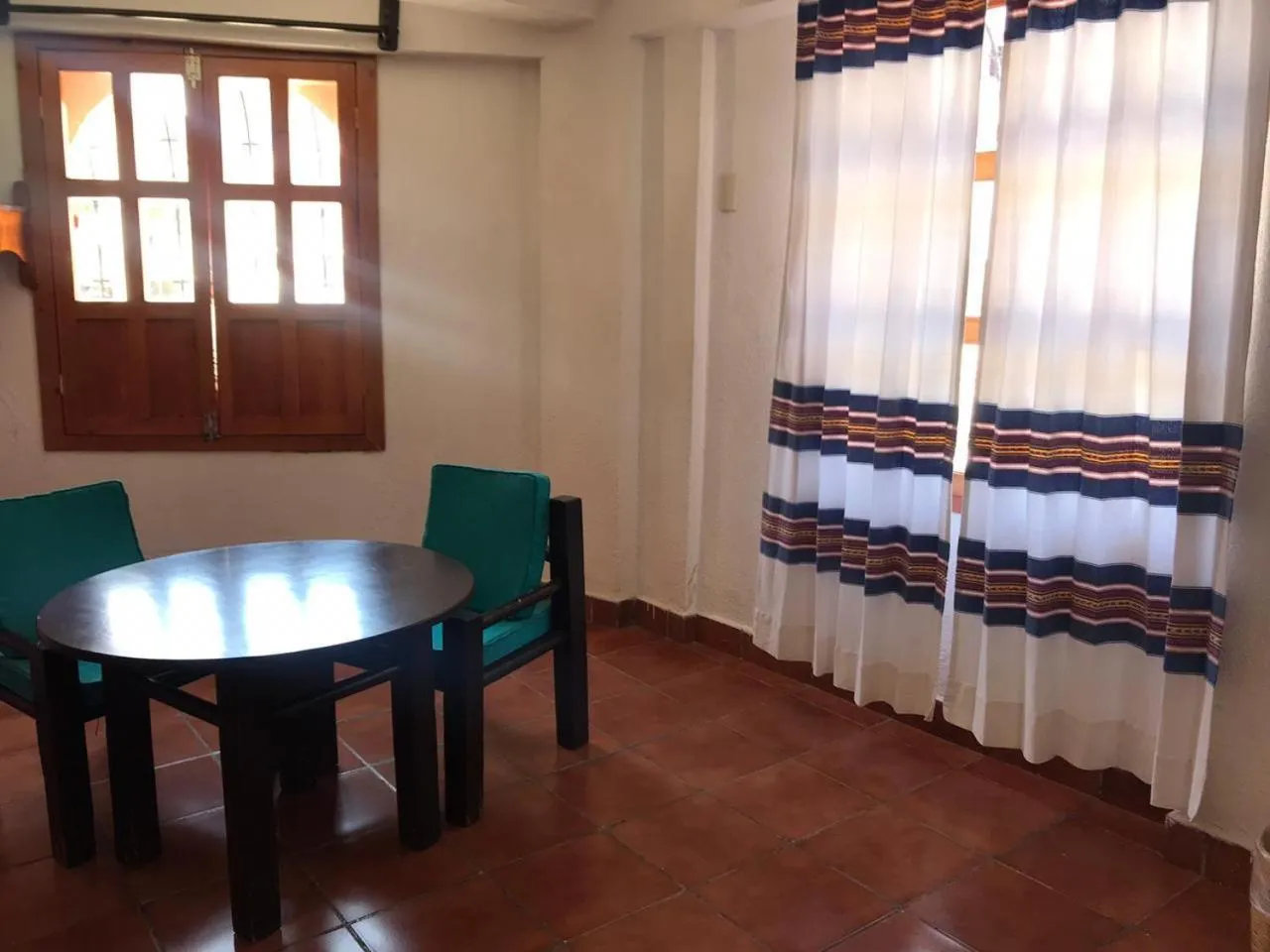 Seating area in Yaxché