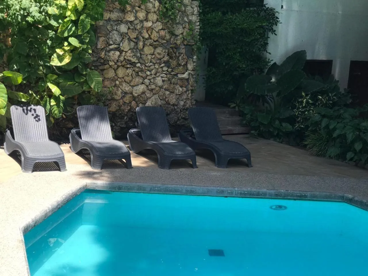 Pool view in Yaxché