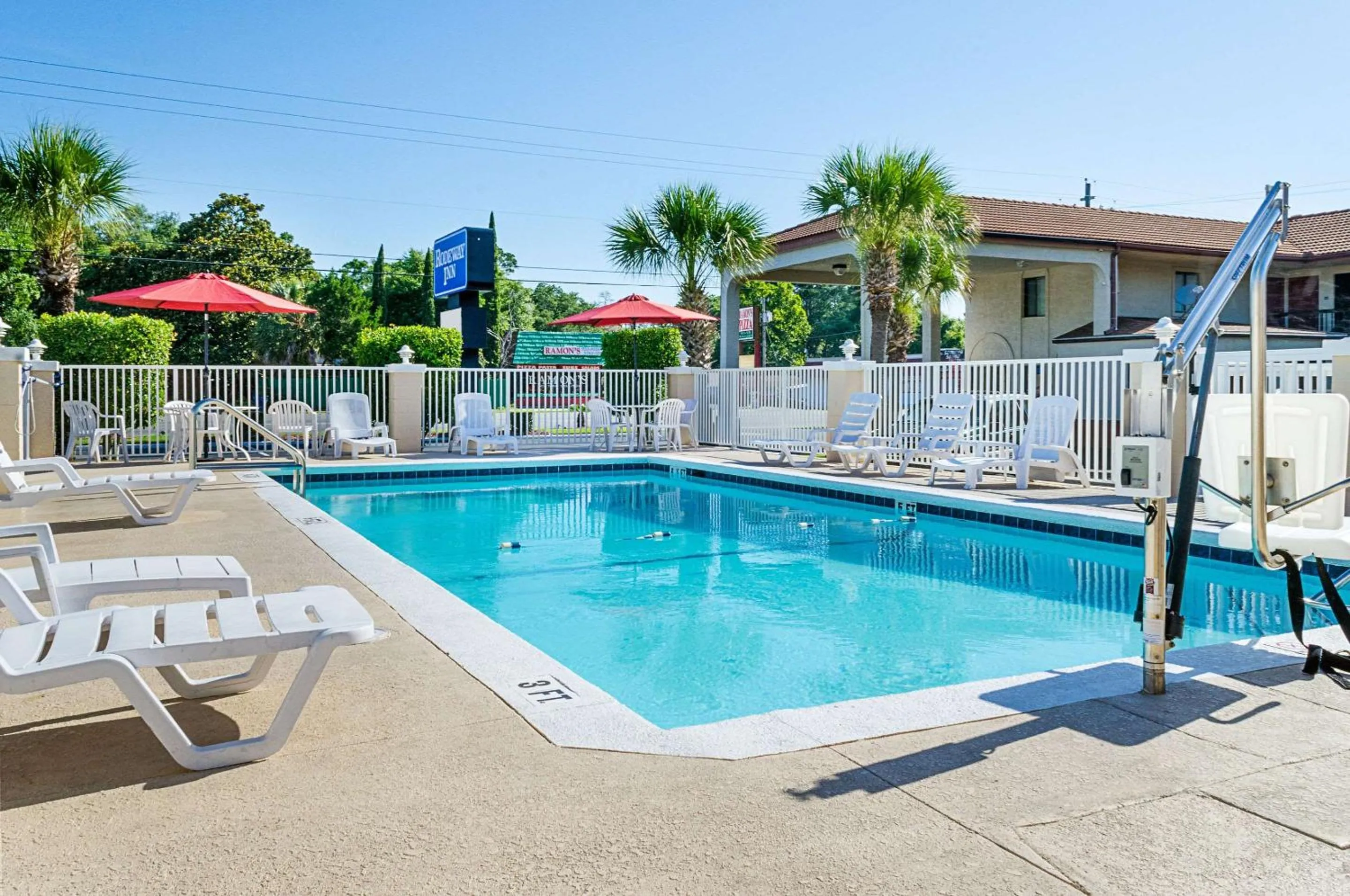 On site in Rodeway Inn Panama City