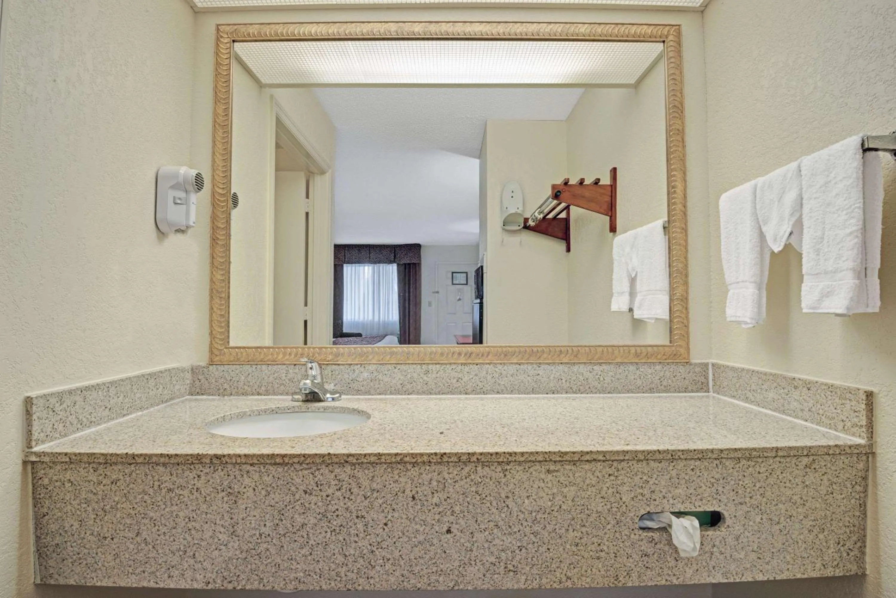 Bathroom in Travelodge by Wyndham Montgomery East