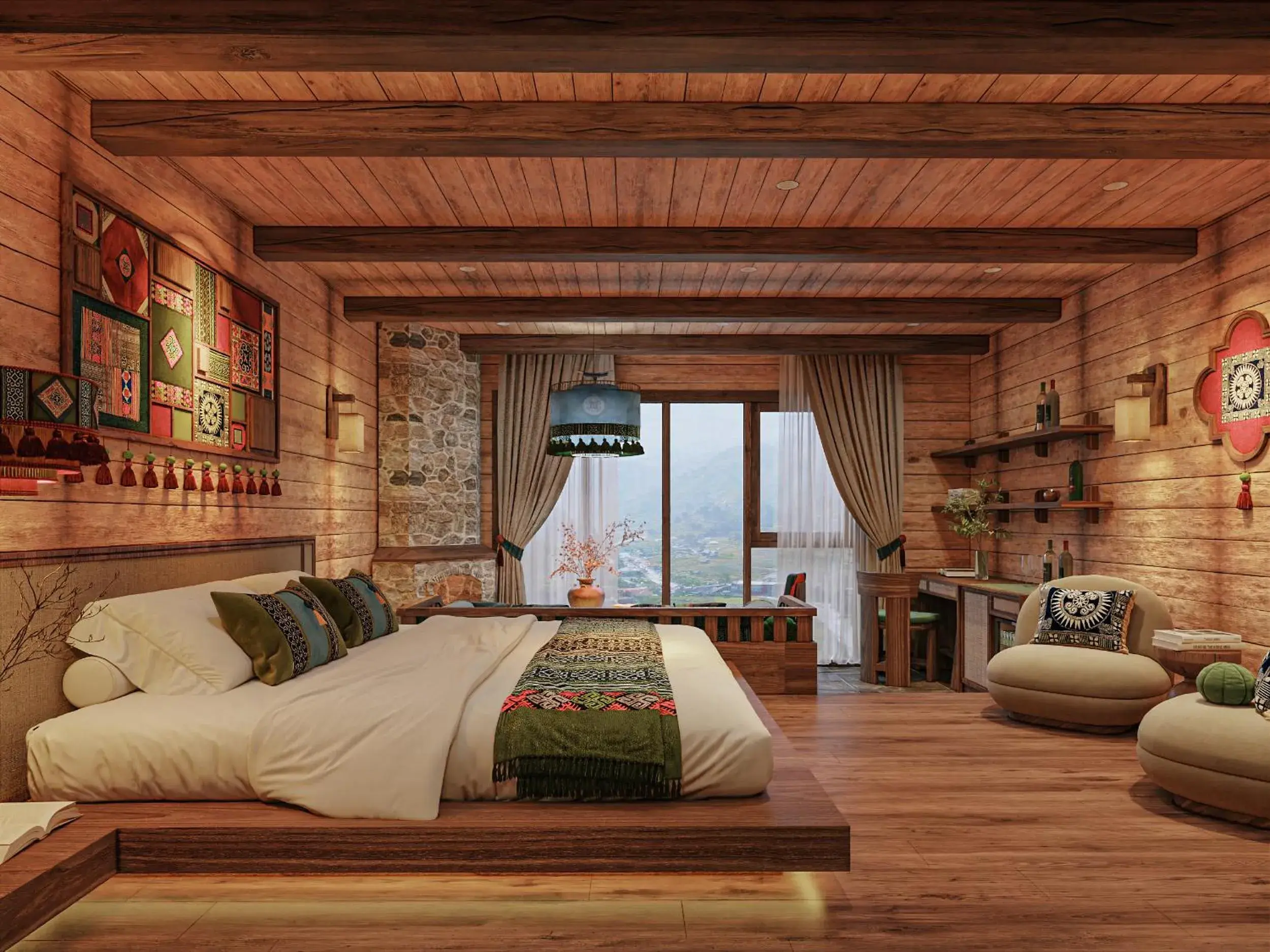 Dzao's Premium Valley View in Laxsik Ecolodge Dzao's Premium Valley View in Laxsik Ecolodge