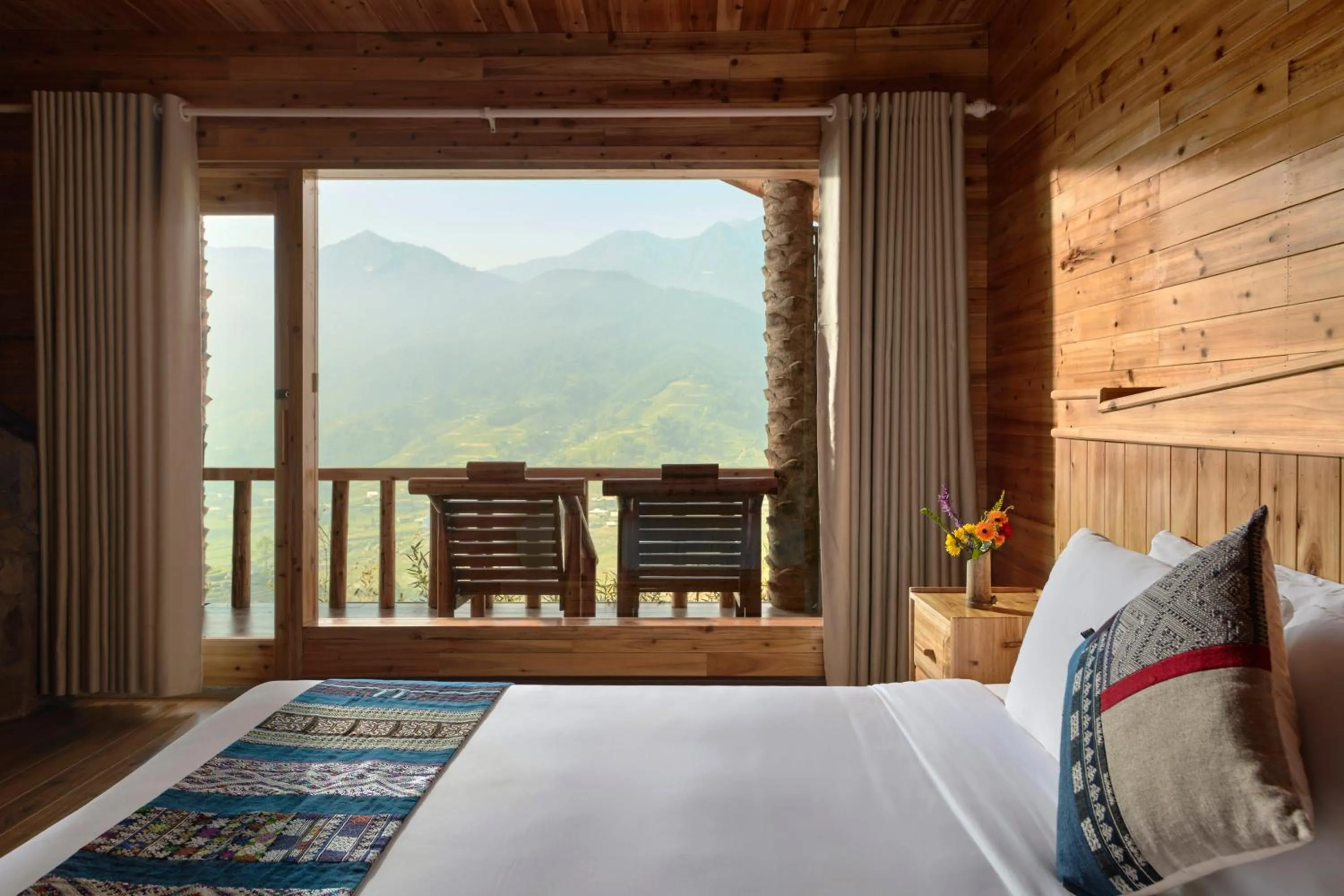 Natural landscape, Bed in Laxsik Ecolodge