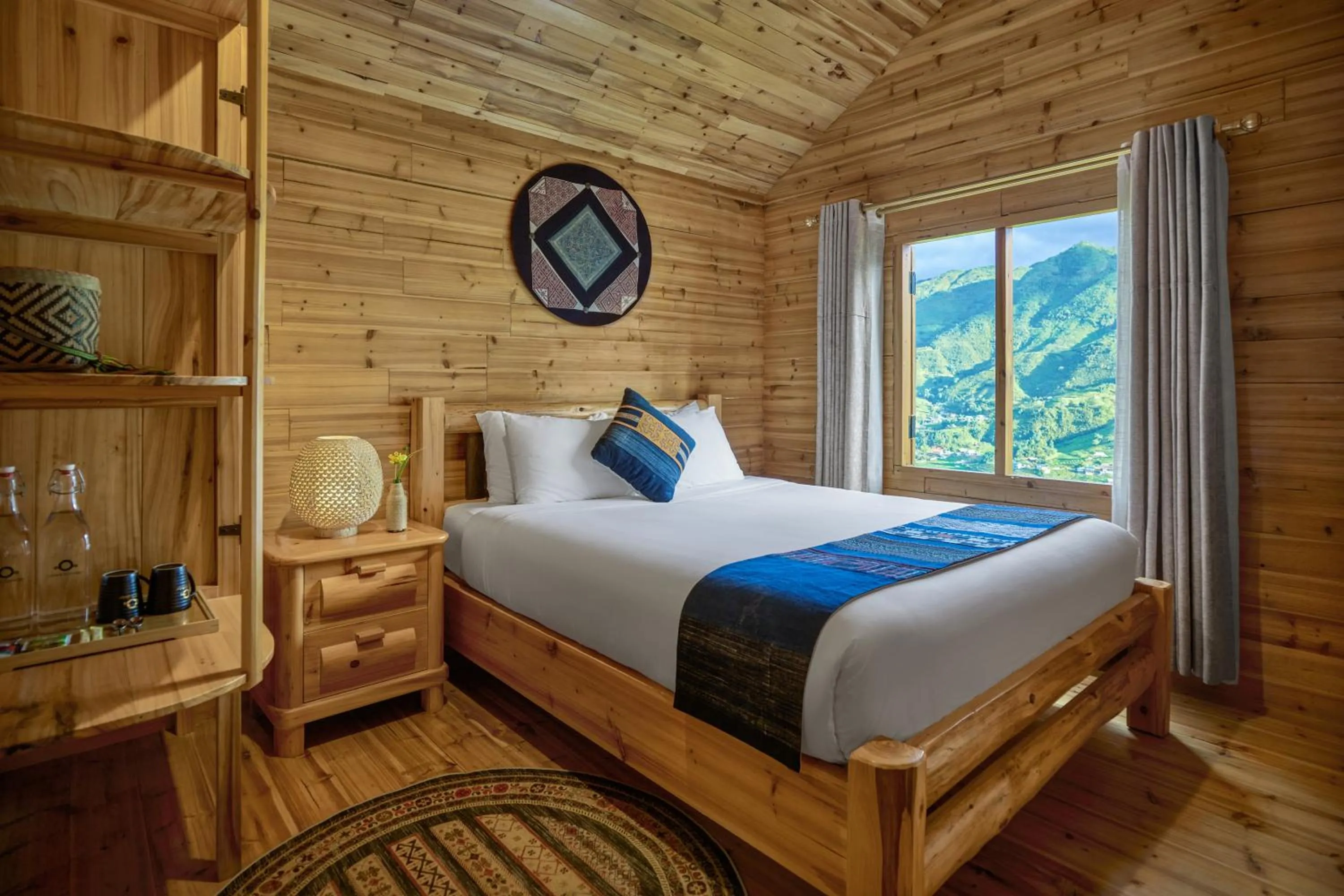 Bed in Laxsik Ecolodge