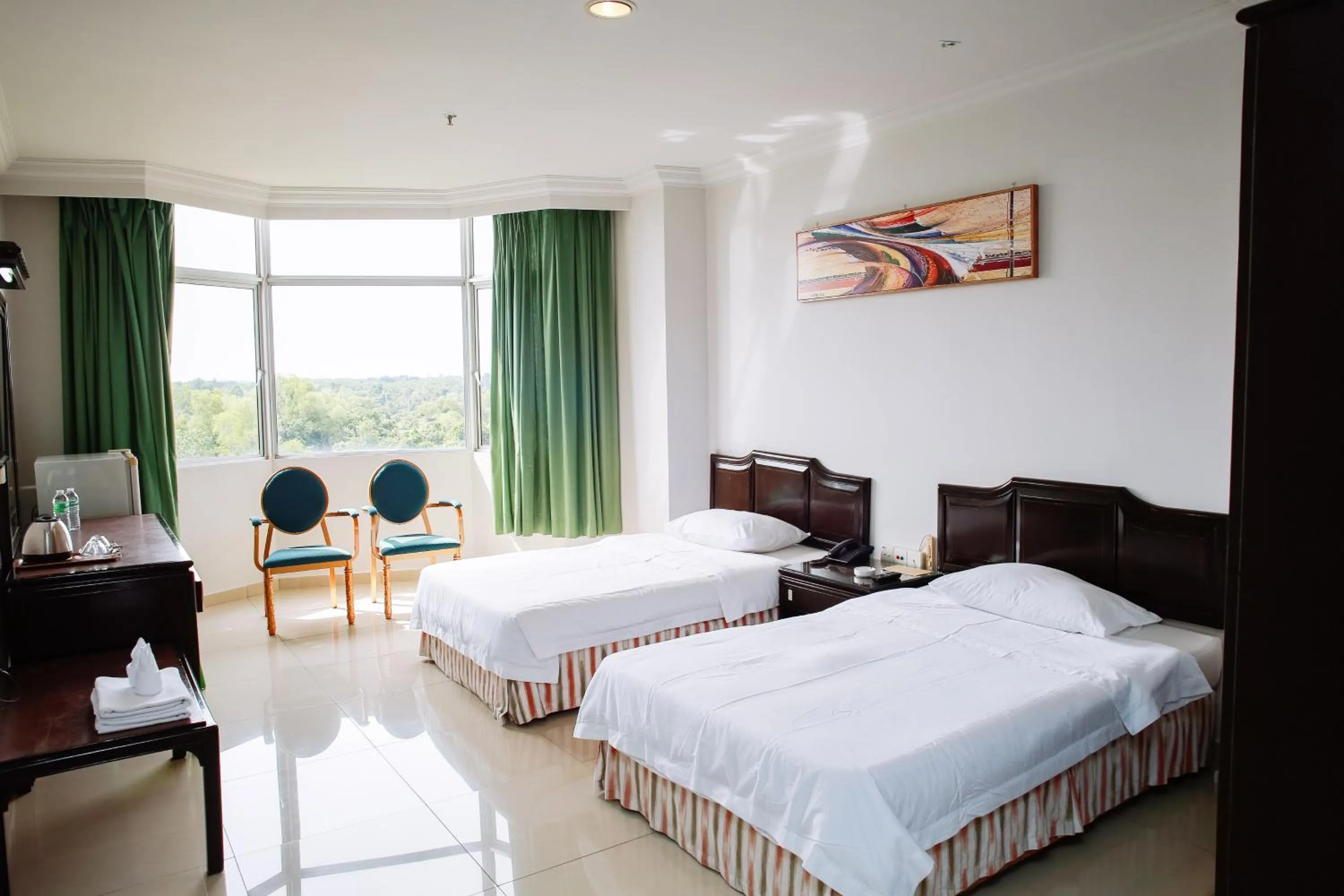 Bed in Hotel Green Park