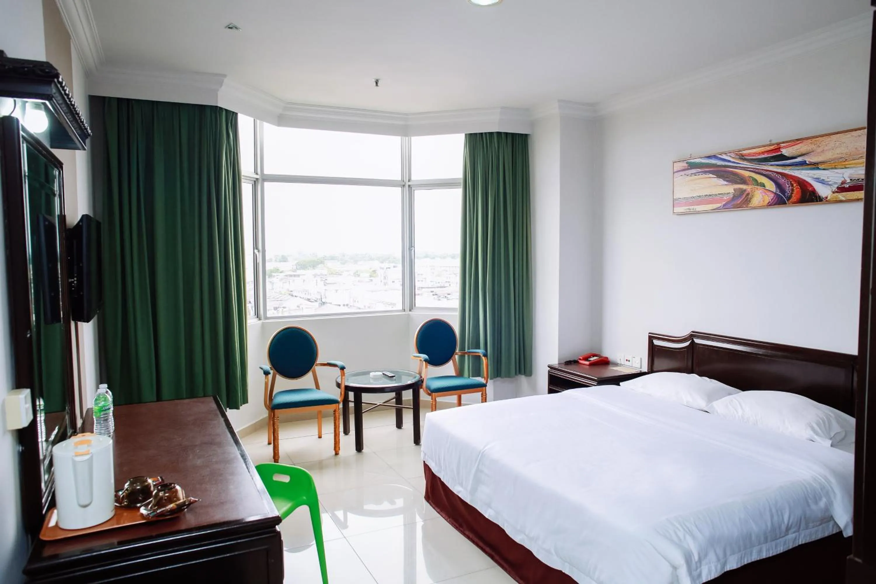 Bed in Hotel Green Park