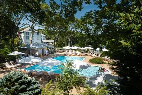 Swimming pool in The Pridwin Hotel