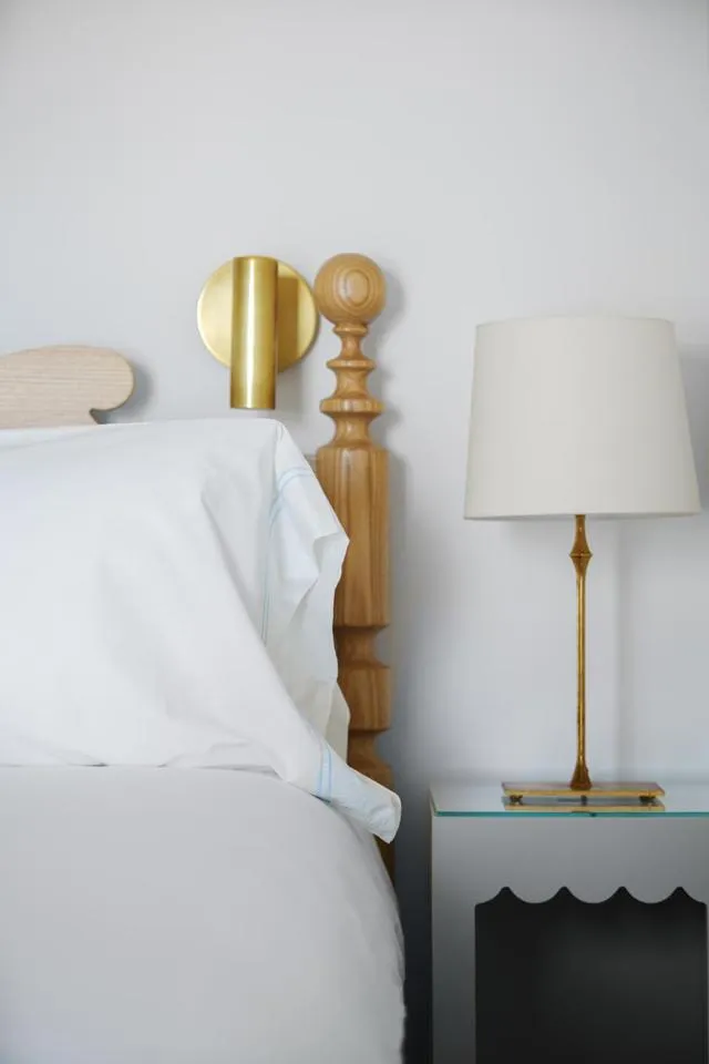 Bed in The Pridwin Hotel