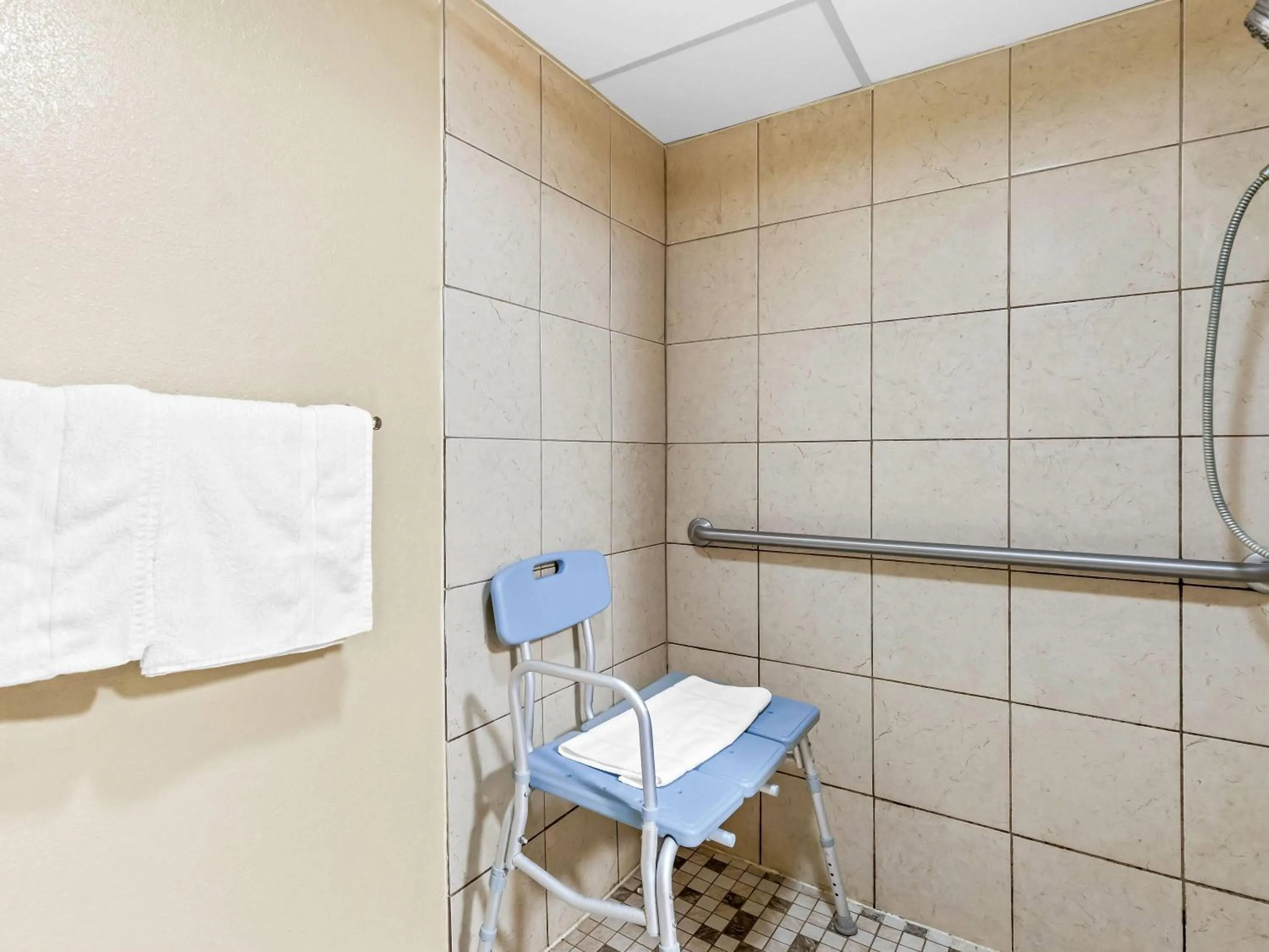 Shower in Super 8 by Wyndham Sturtevant Racine