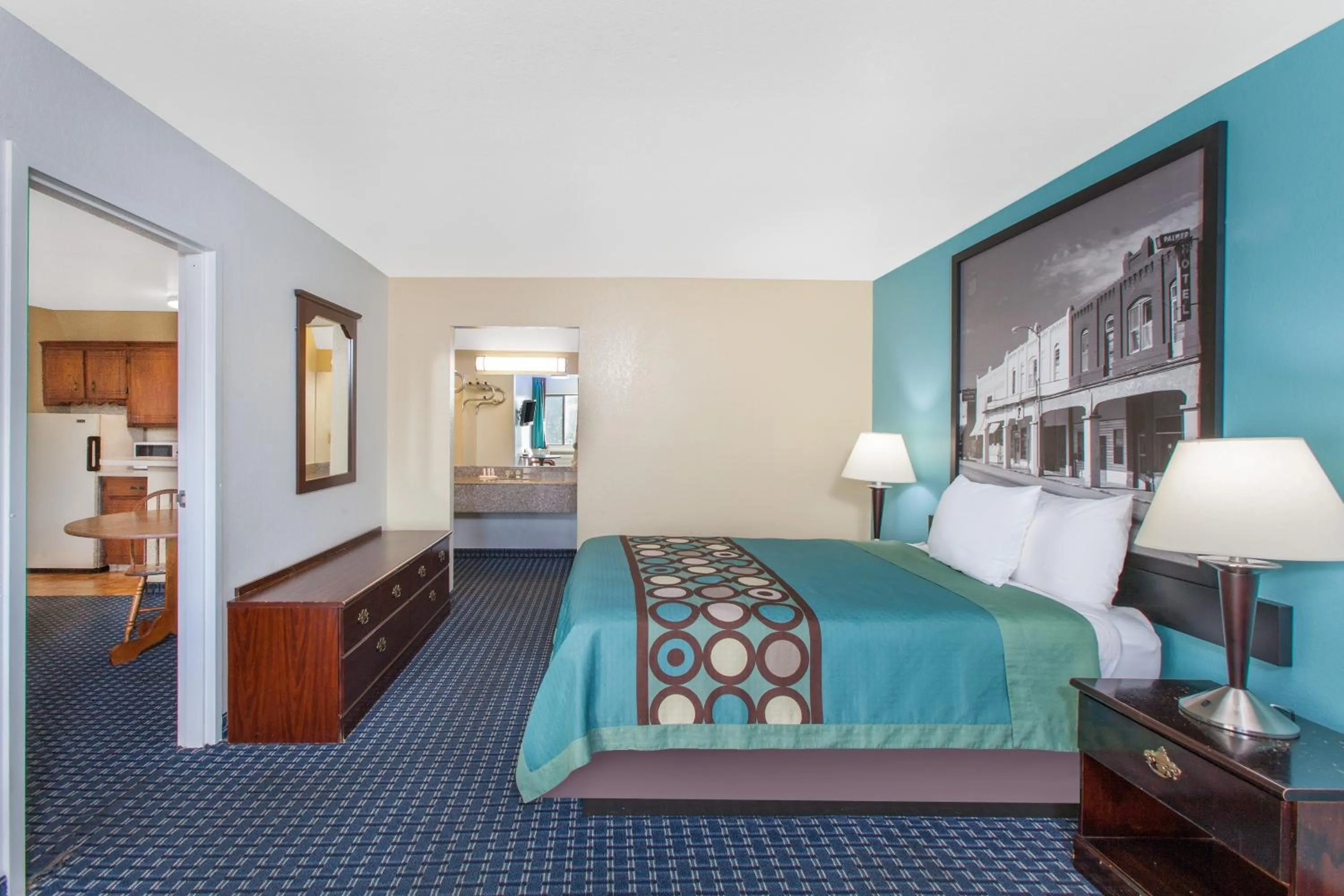 Bed in Super 8 by Wyndham Sallisaw
