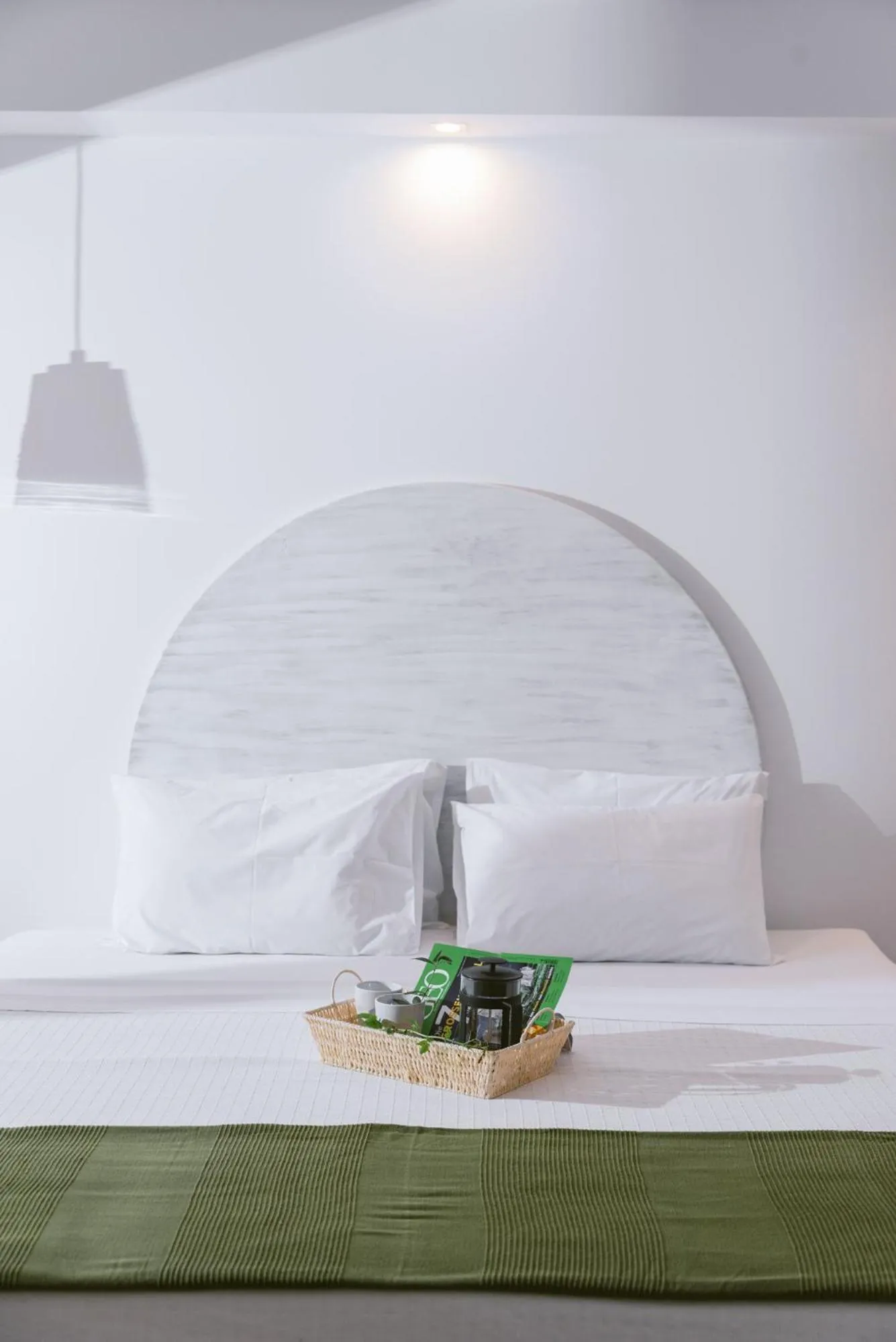 Bed in Die Zwei Brüder Art & Suites