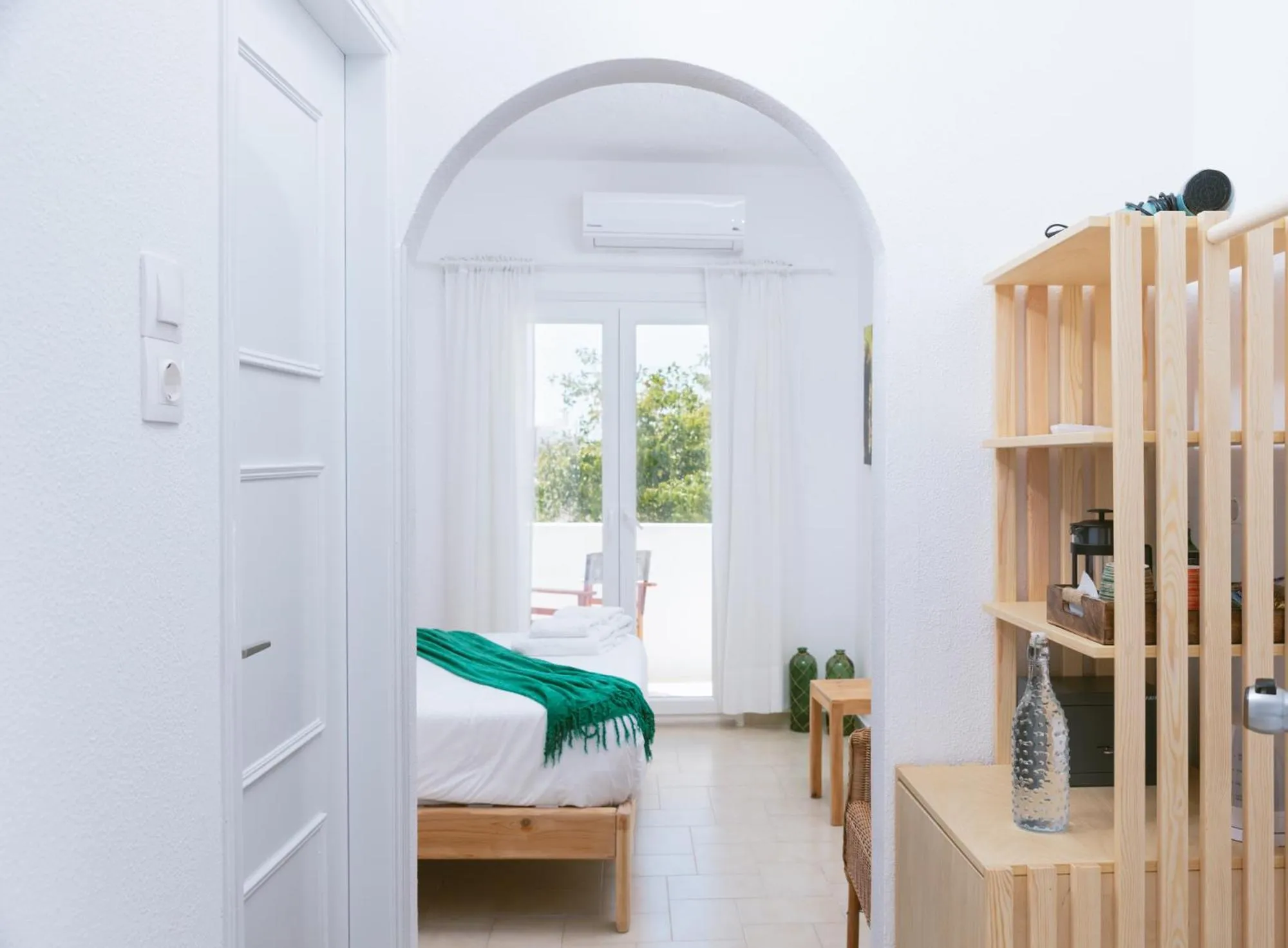 Bed in Die Zwei Brüder Art & Suites