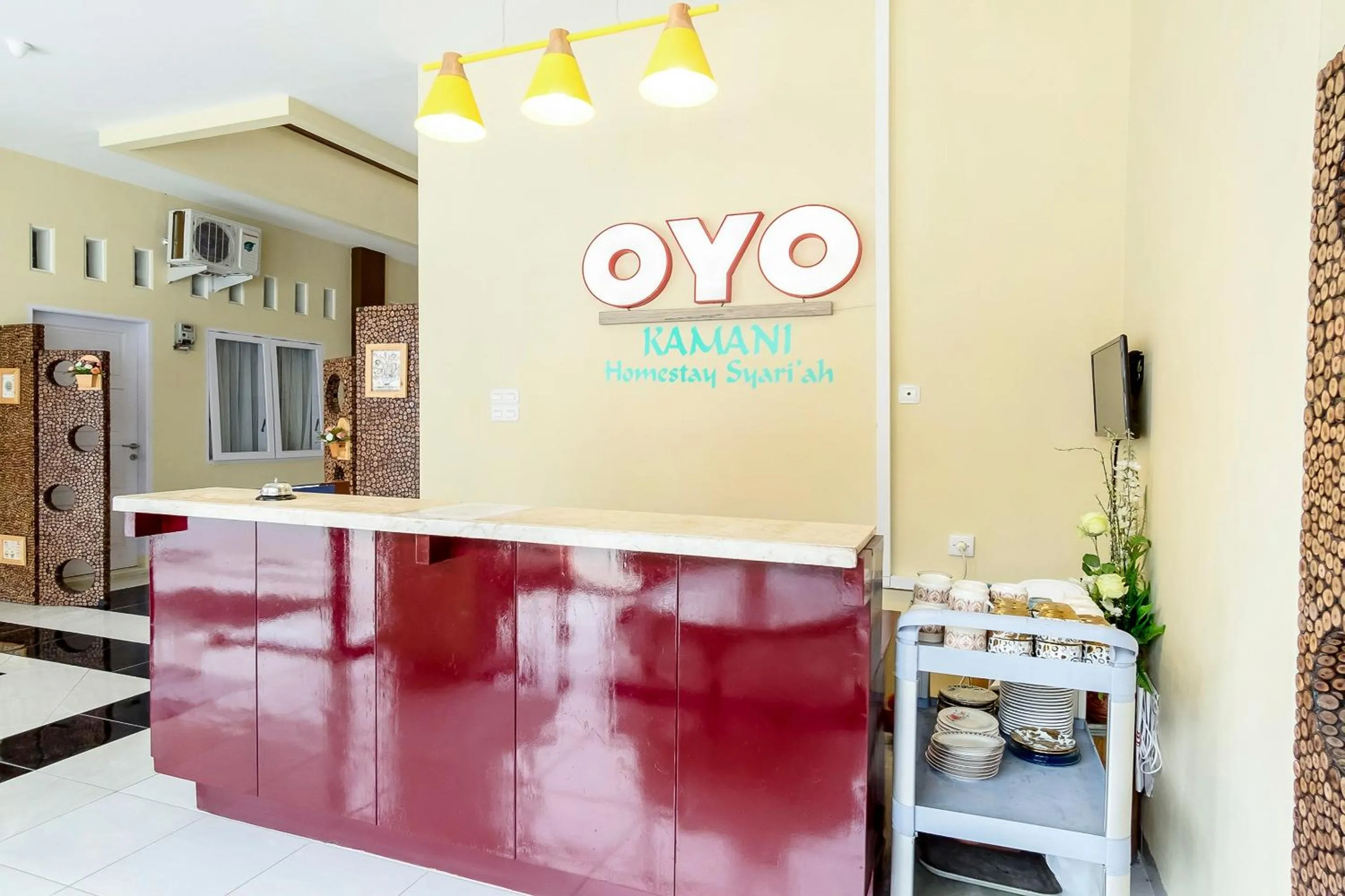 Lobby or reception in Capital O 873 Kamani Homestay Syariah