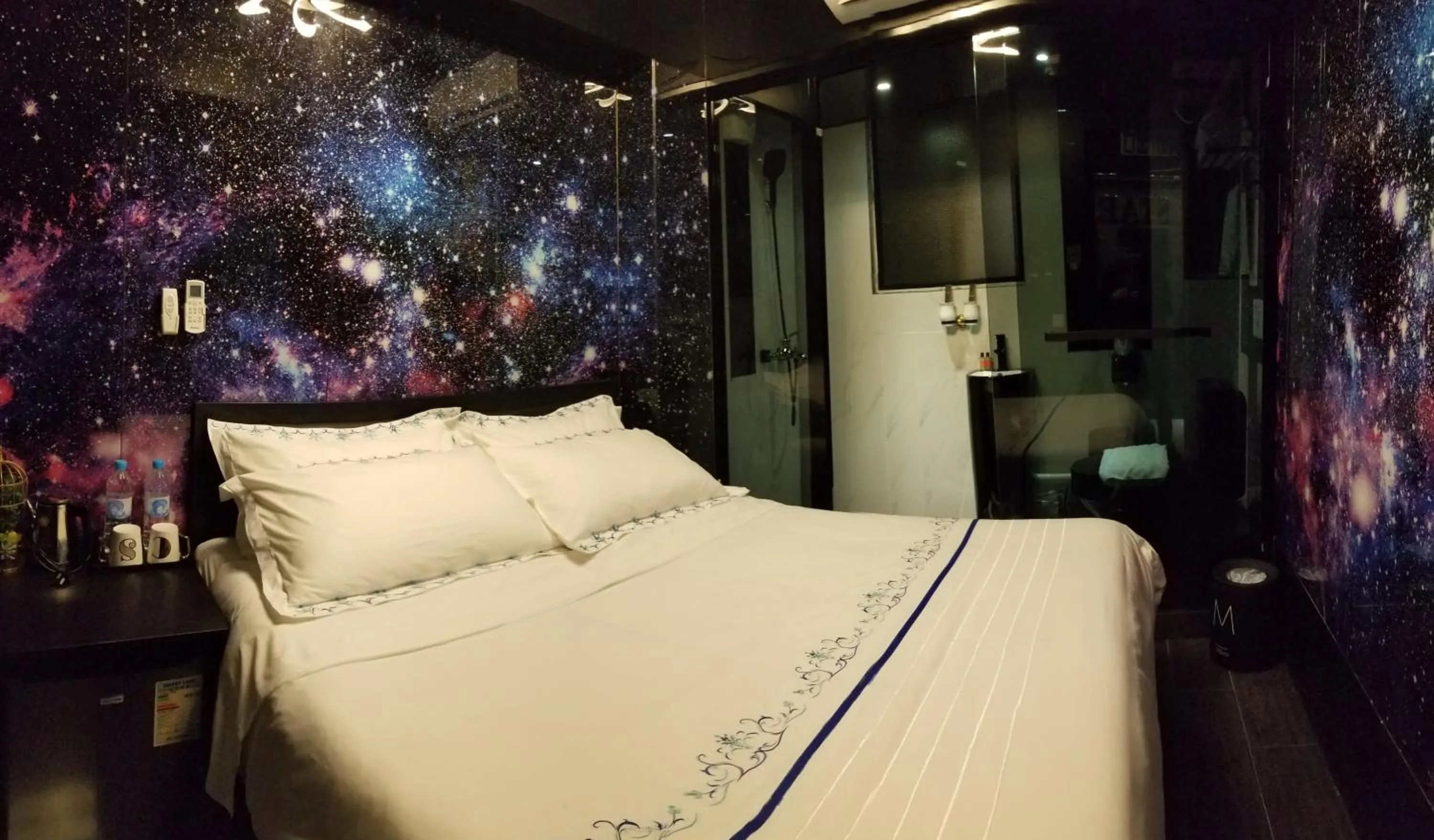 Bed in Star City Hotel