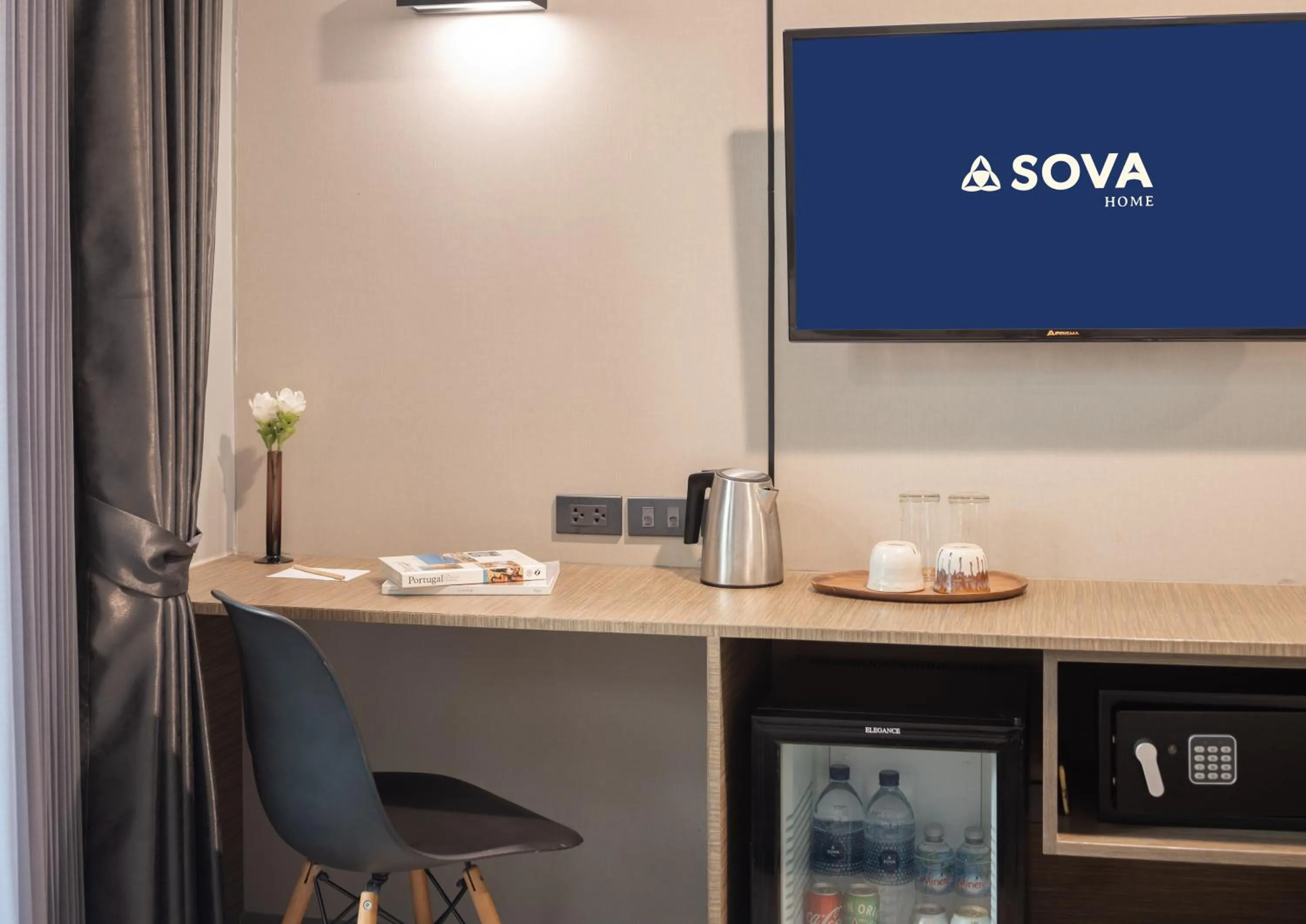 TV and multimedia in SOVA Hotel Bangkok