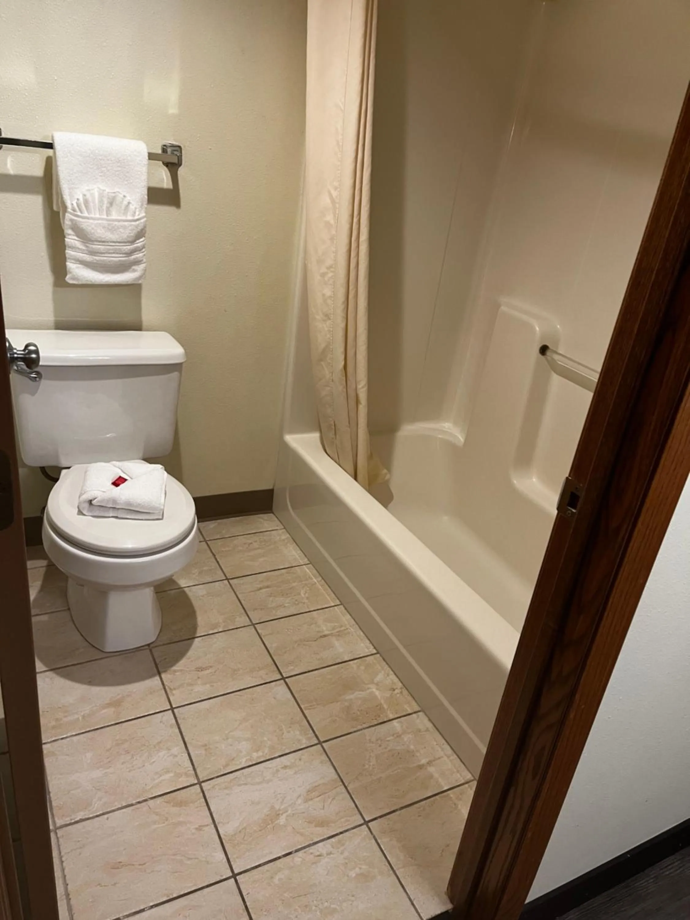 Shower in Super 8 by Wyndham Smithville Kansas City